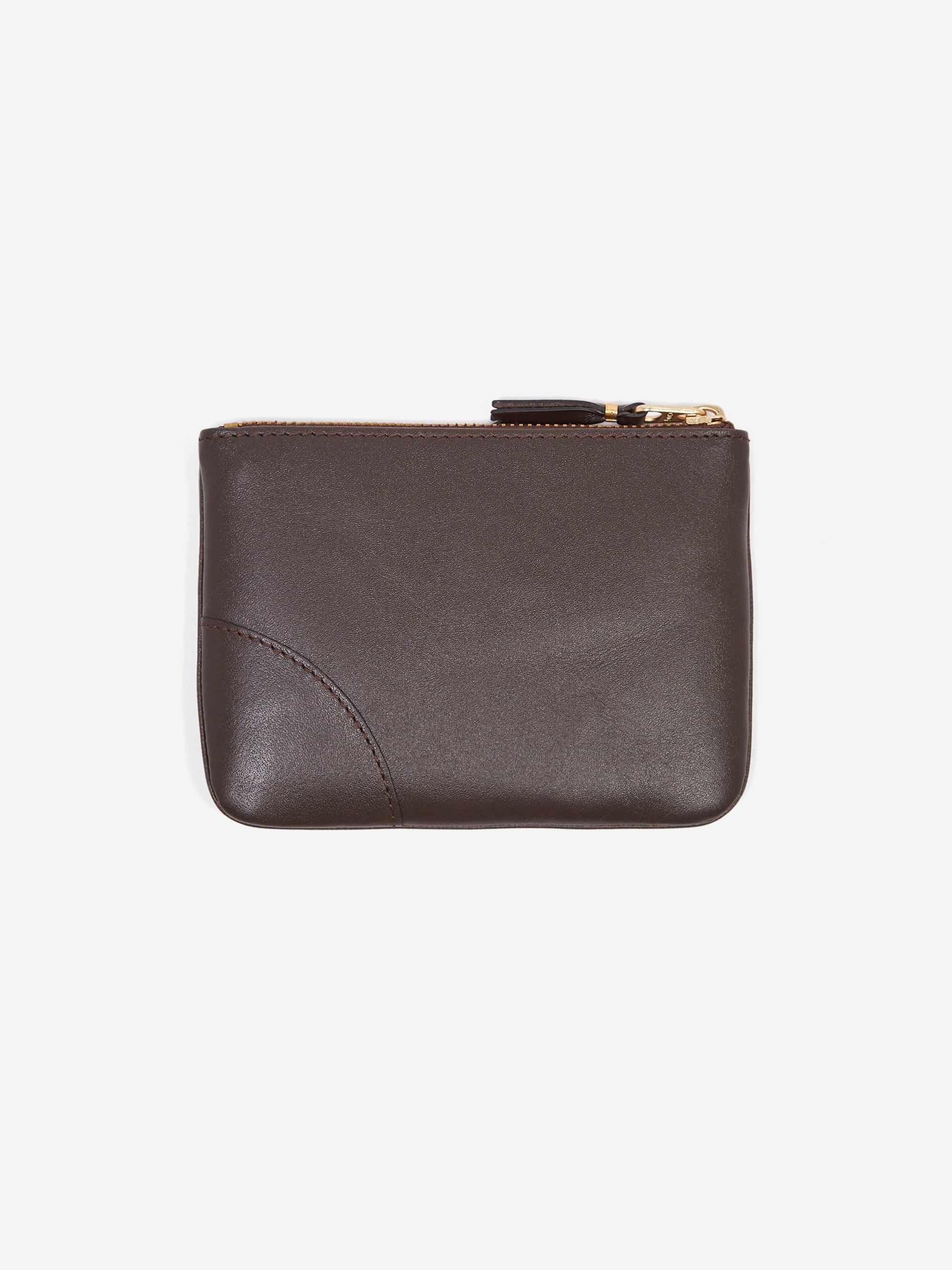 Comme des Garçons Wallet - Classic Leather Zip Pouch SA8100 - Brown - Image 3