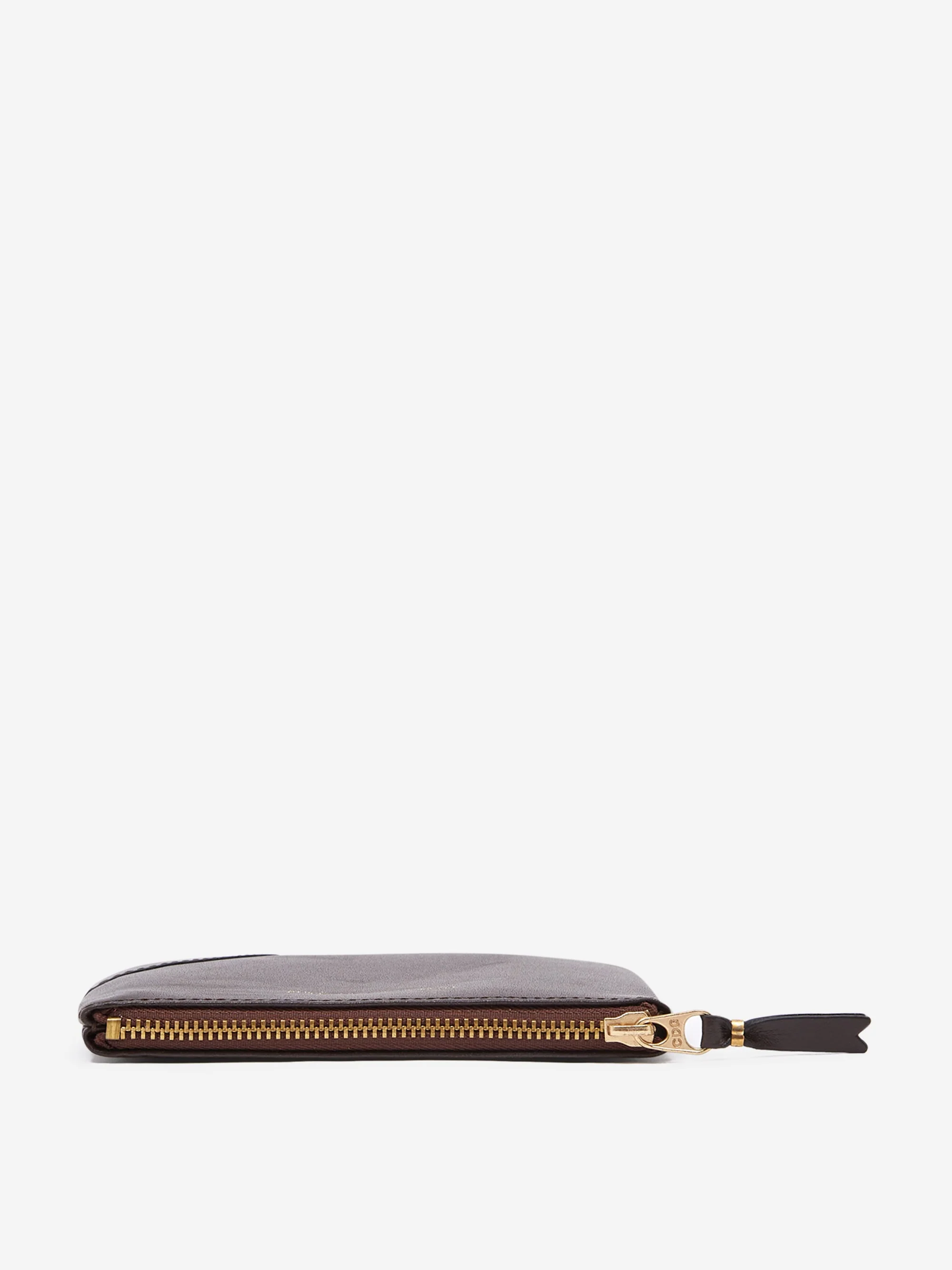 Comme des Garçons Wallet - Classic Leather Zip Pouch SA8100 - Brown - Image 4