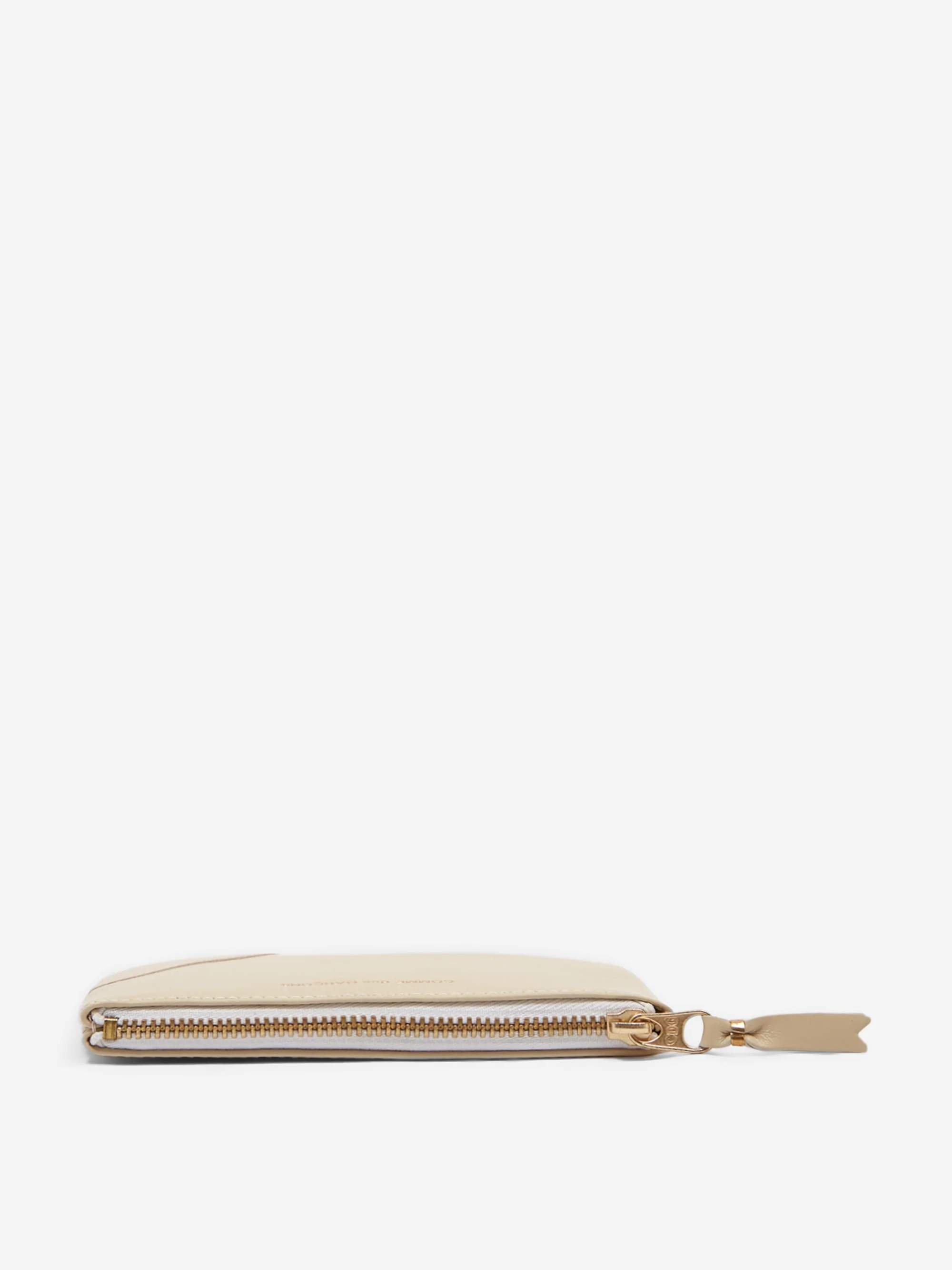 Comme des Garçons Wallet - Classic Leather Zip Pouch SA8100 - Off-White - Image 2