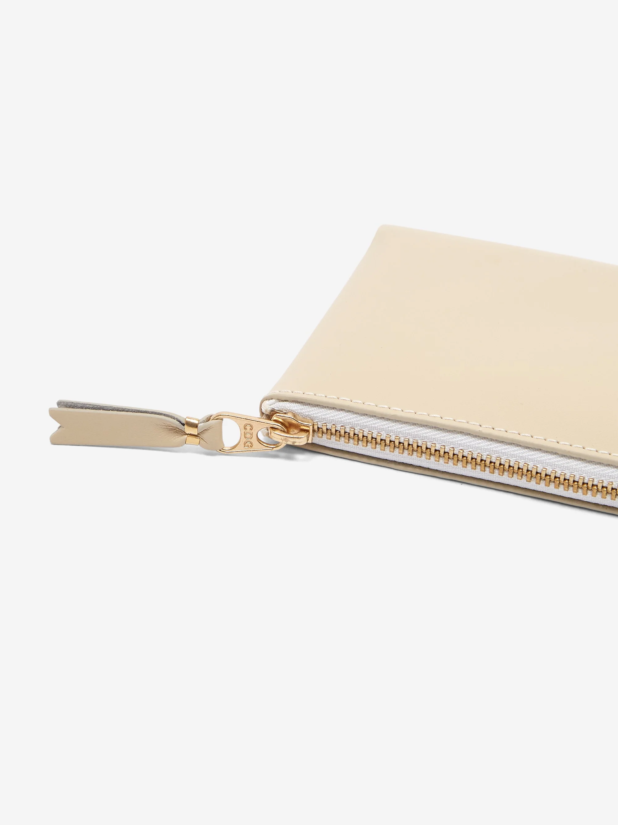 Comme des Garçons Wallet - Classic Leather Zip SA3100 - Off-White - Image 2