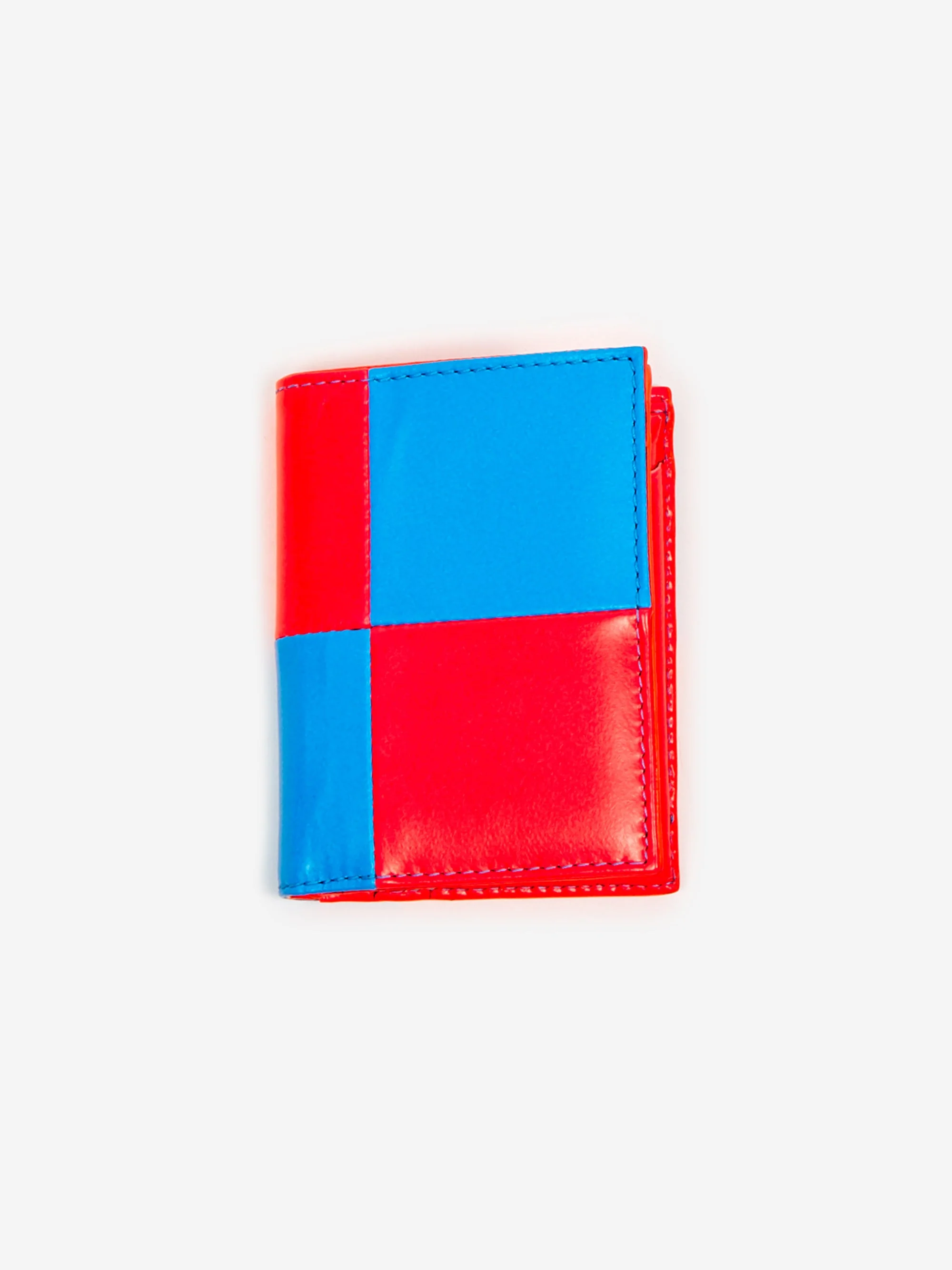 Comme des Garcons Wallets Fluo Squares (SA0641FS) - Pink/Blue