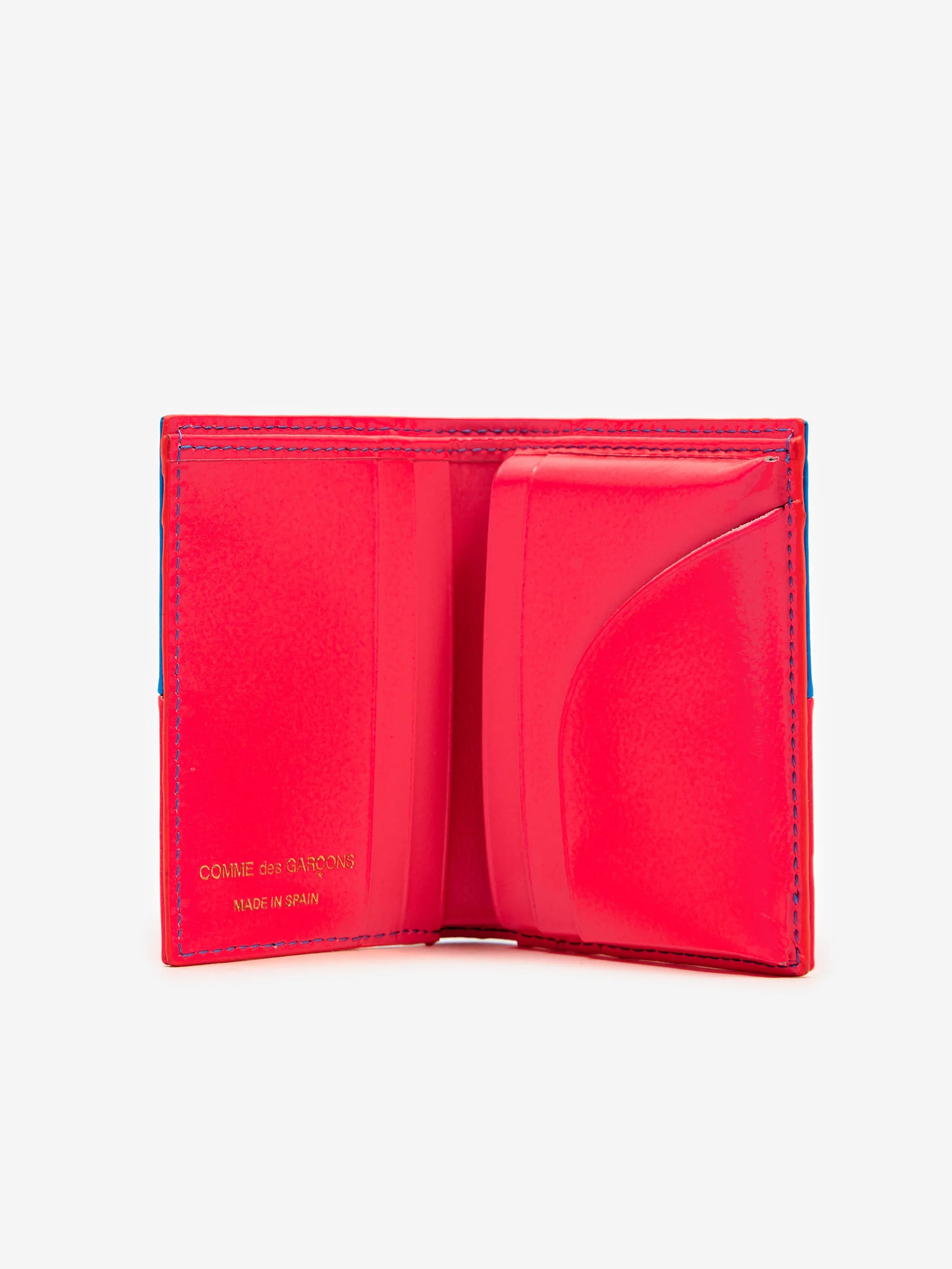 Comme des Garcons Wallets Fluo Squares (SA0641FS) - Pink/Blue - Image 2