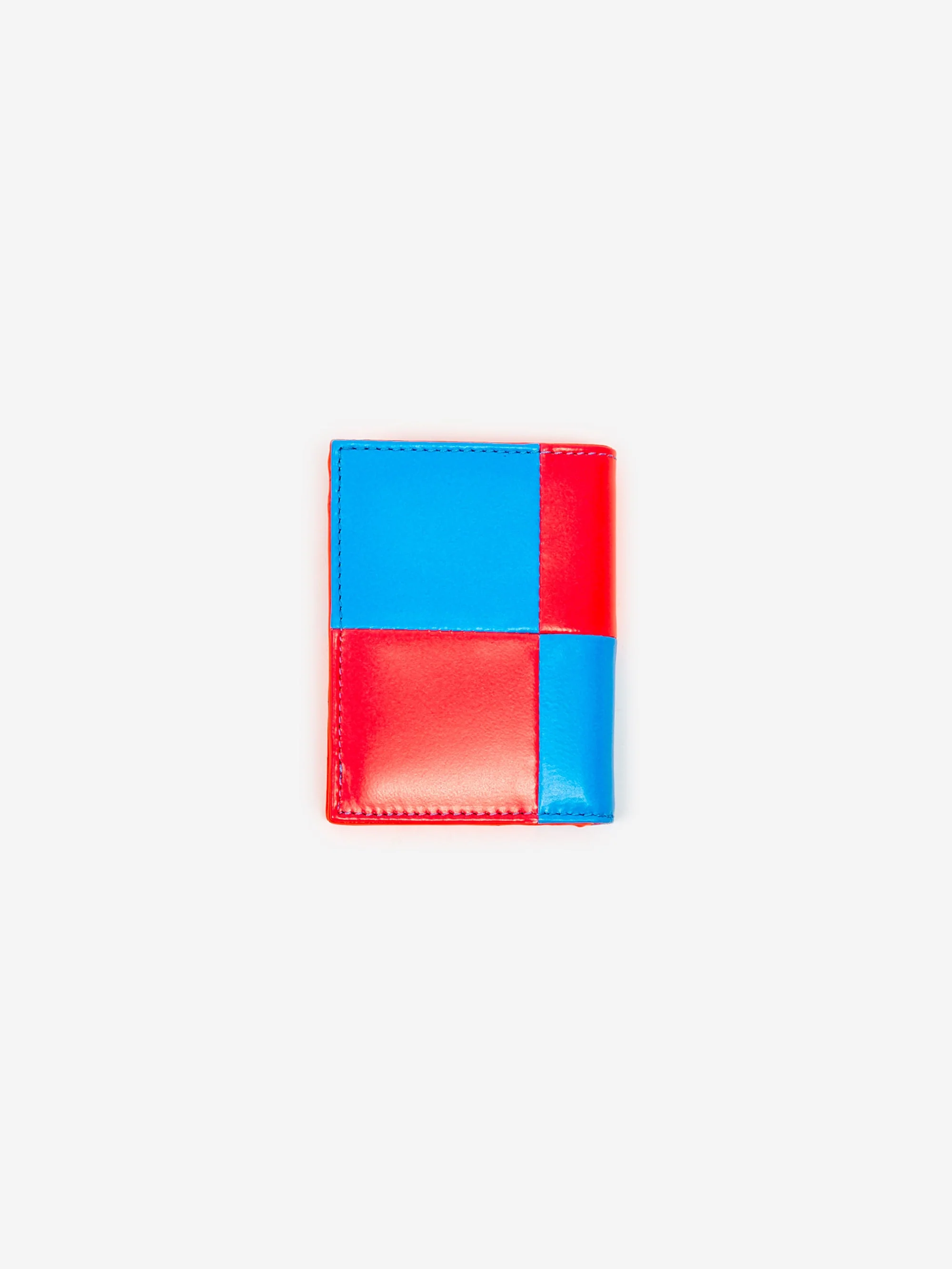 Comme des Garcons Wallets Fluo Squares (SA0641FS) - Pink/Blue - Image 4