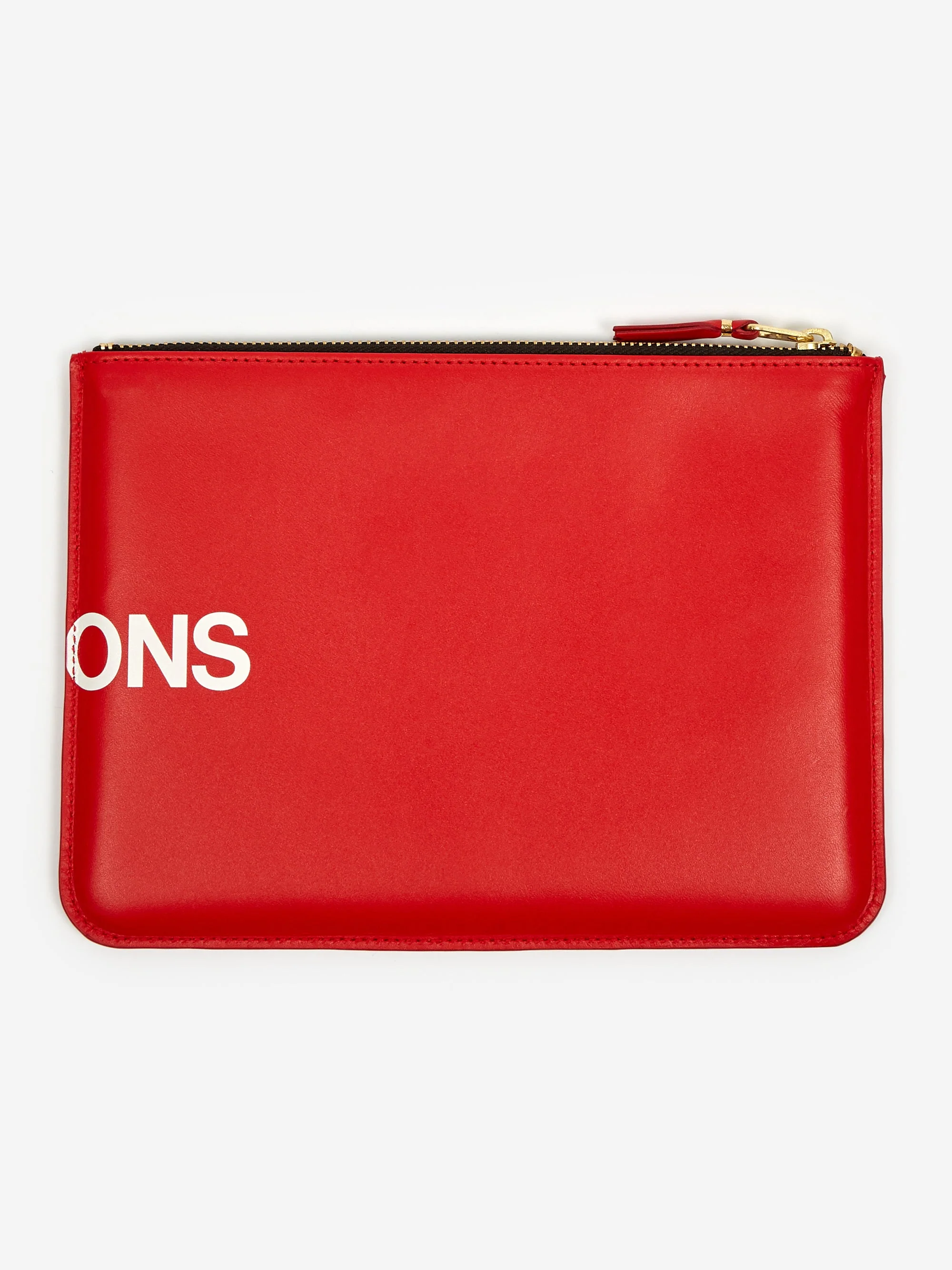 Comme des Garcons Wallets Huge Logo - (SA5100HL) Red - Image 3