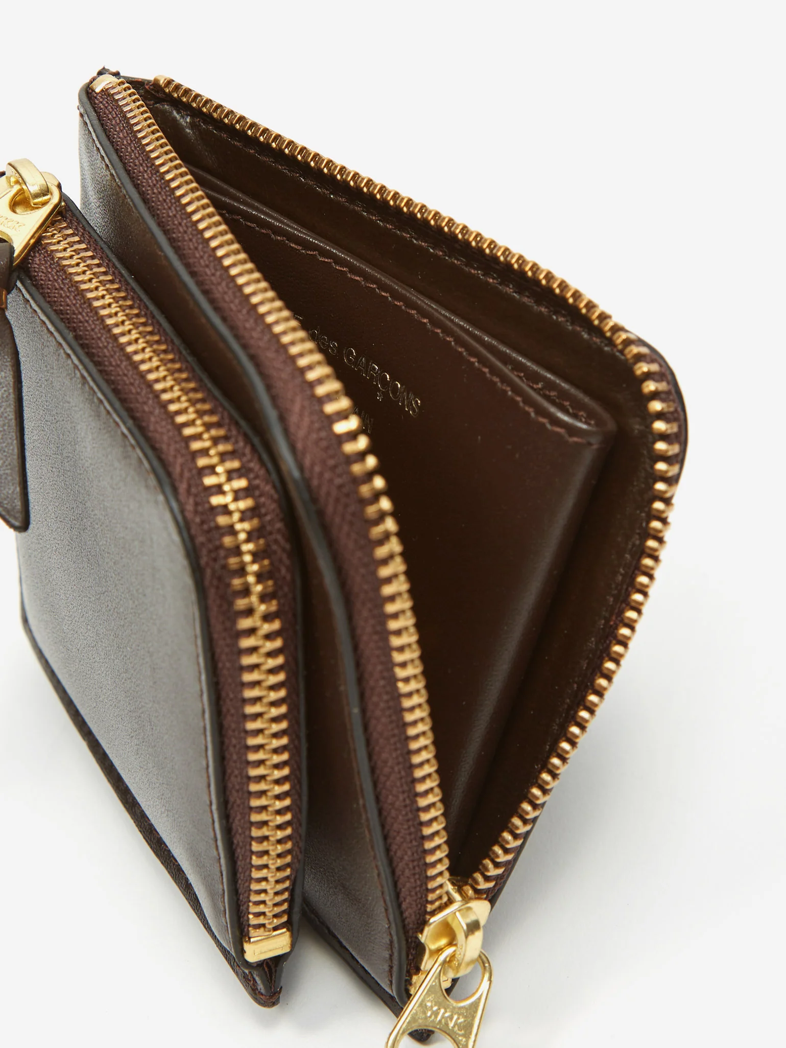 Comme des Garcons Wallets Outside Pocket (SA3100OP) - Brown - Image 2