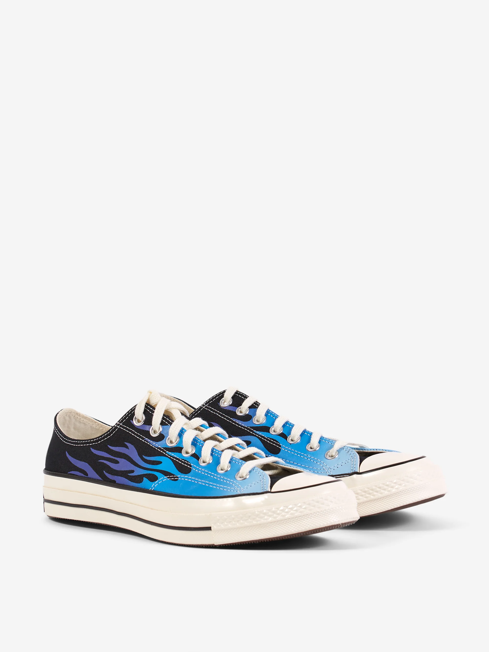 Converse Chuck 70 Fire Low - Black/Blue IT/Cobalt - Image 2
