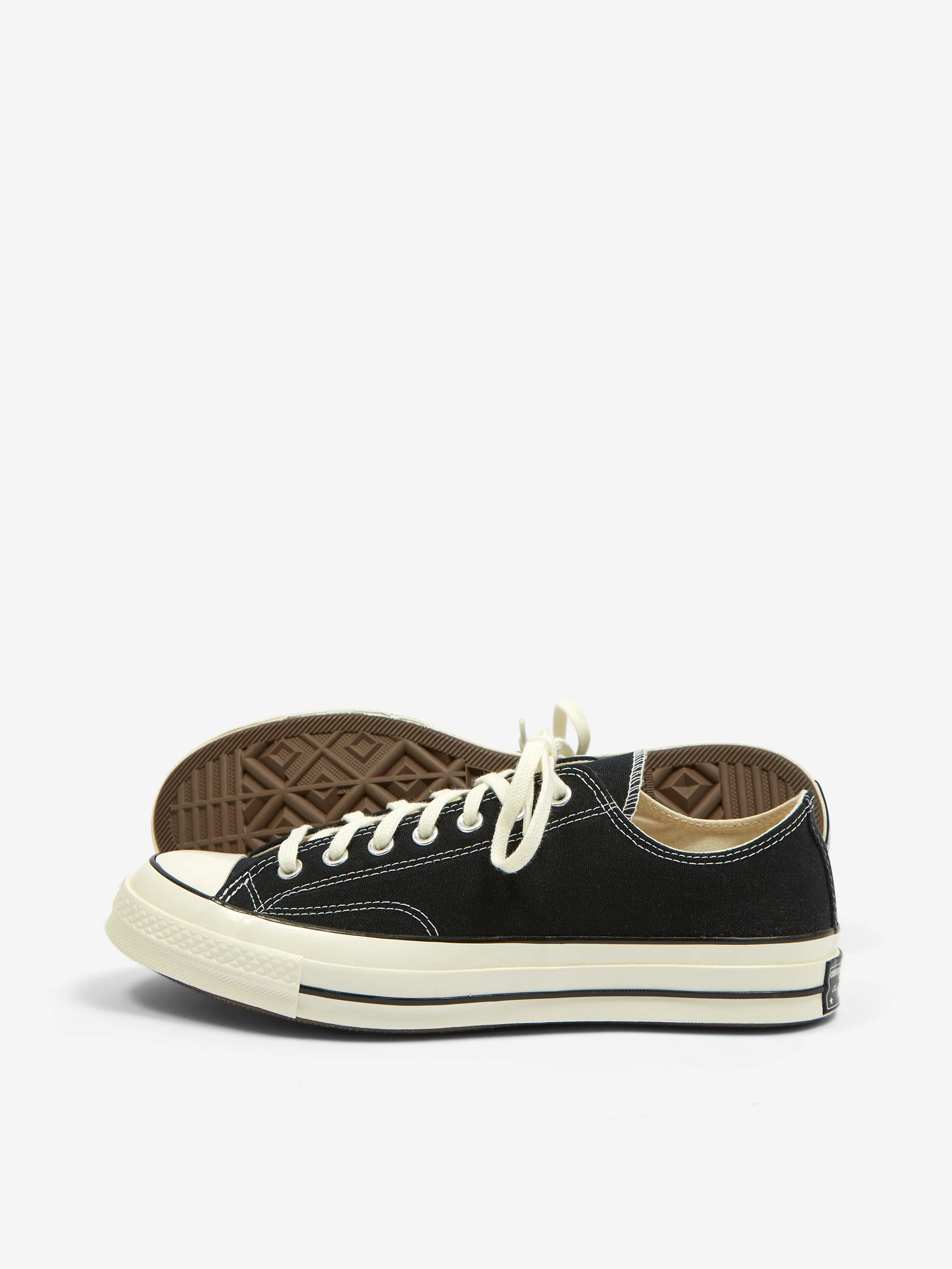 Converse Chuck Taylor All Star 70 Canvas Low - Black/Egret - Image 7