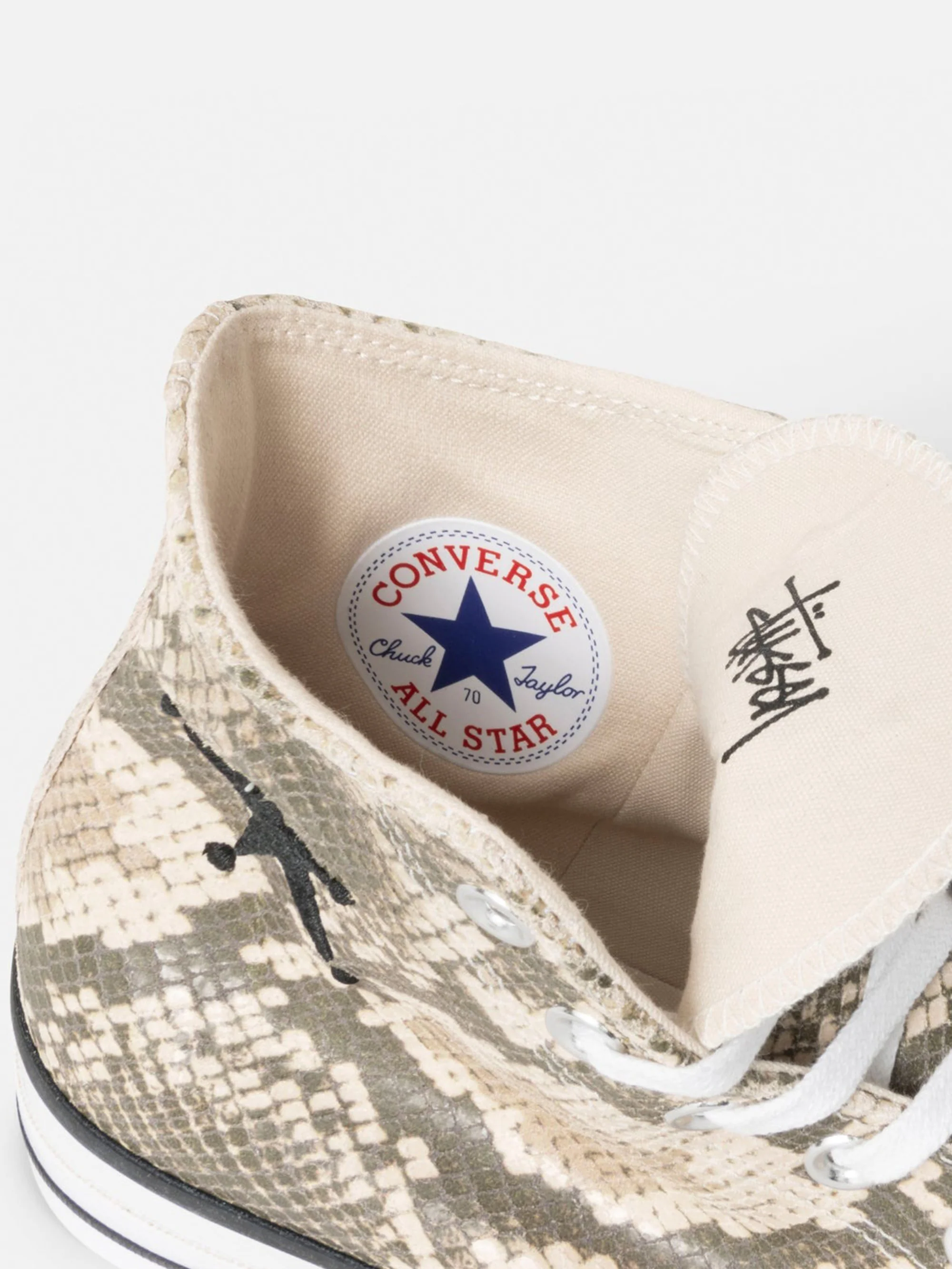 Converse x Stussy Chuck Taylor All Star 70 Hi - Snakeskin - Image 5