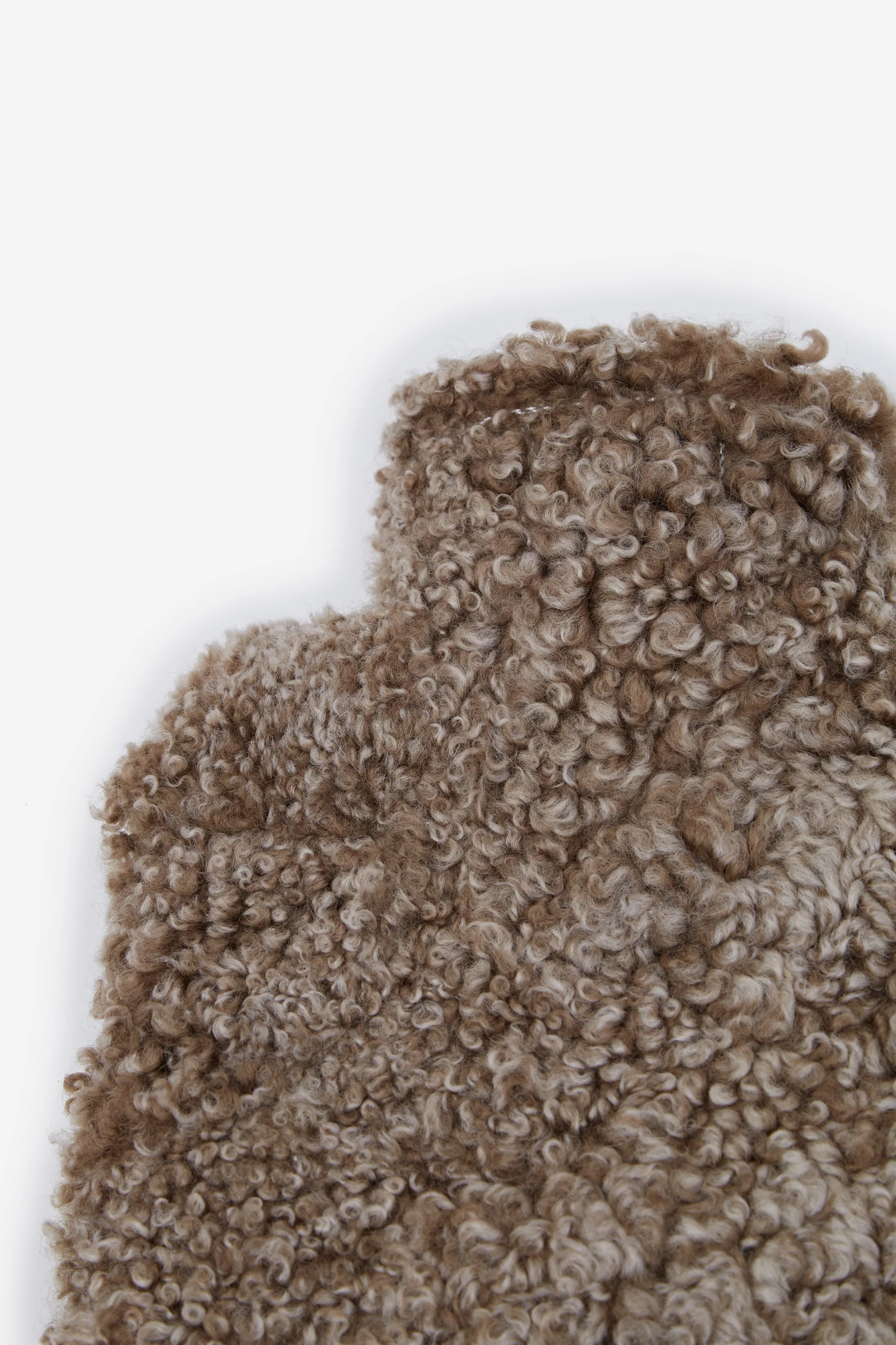 Natures Collection Sheepskin Hot Water Bottle - Taupe - Image 2