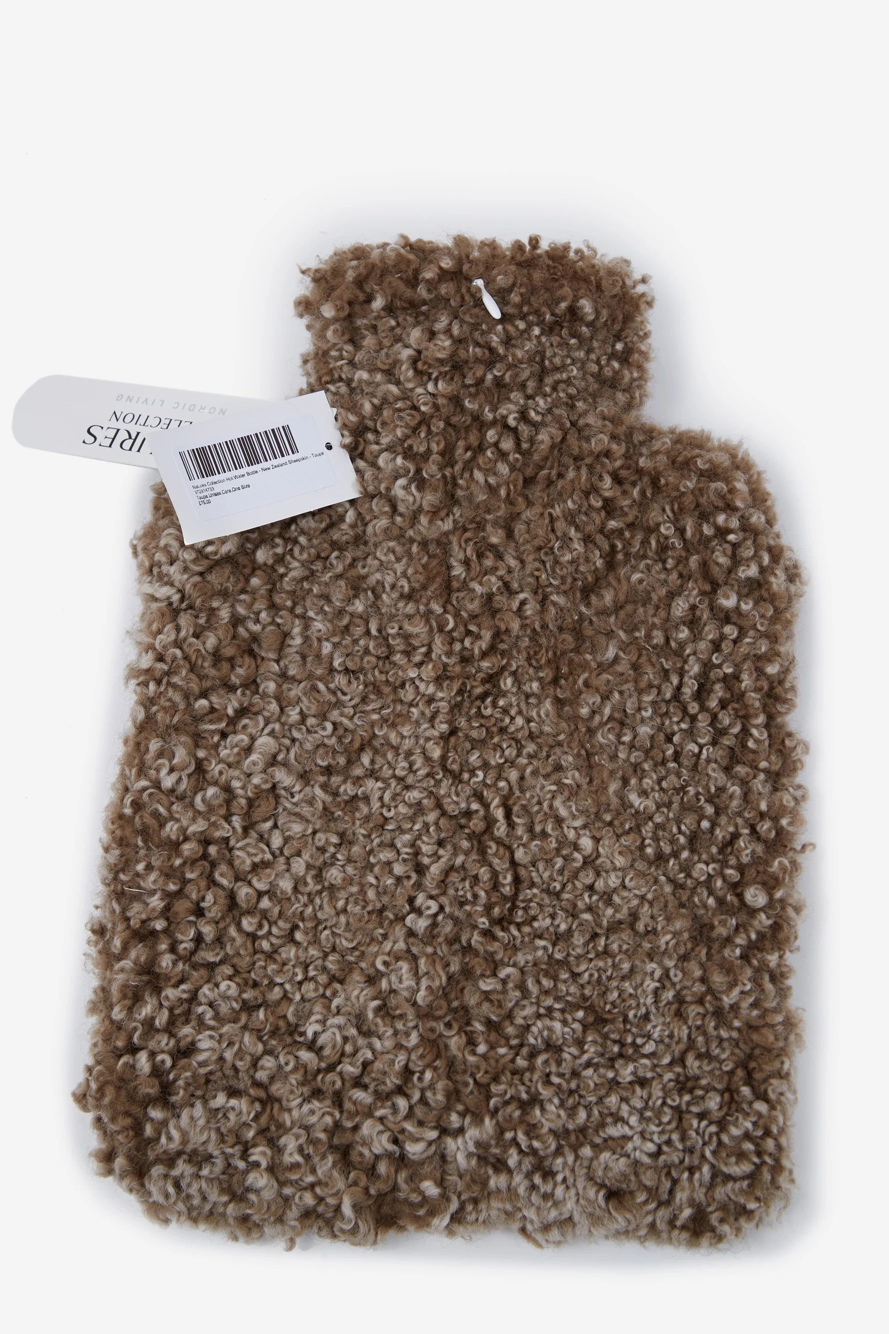 Natures Collection Sheepskin Hot Water Bottle - Taupe - Image 4