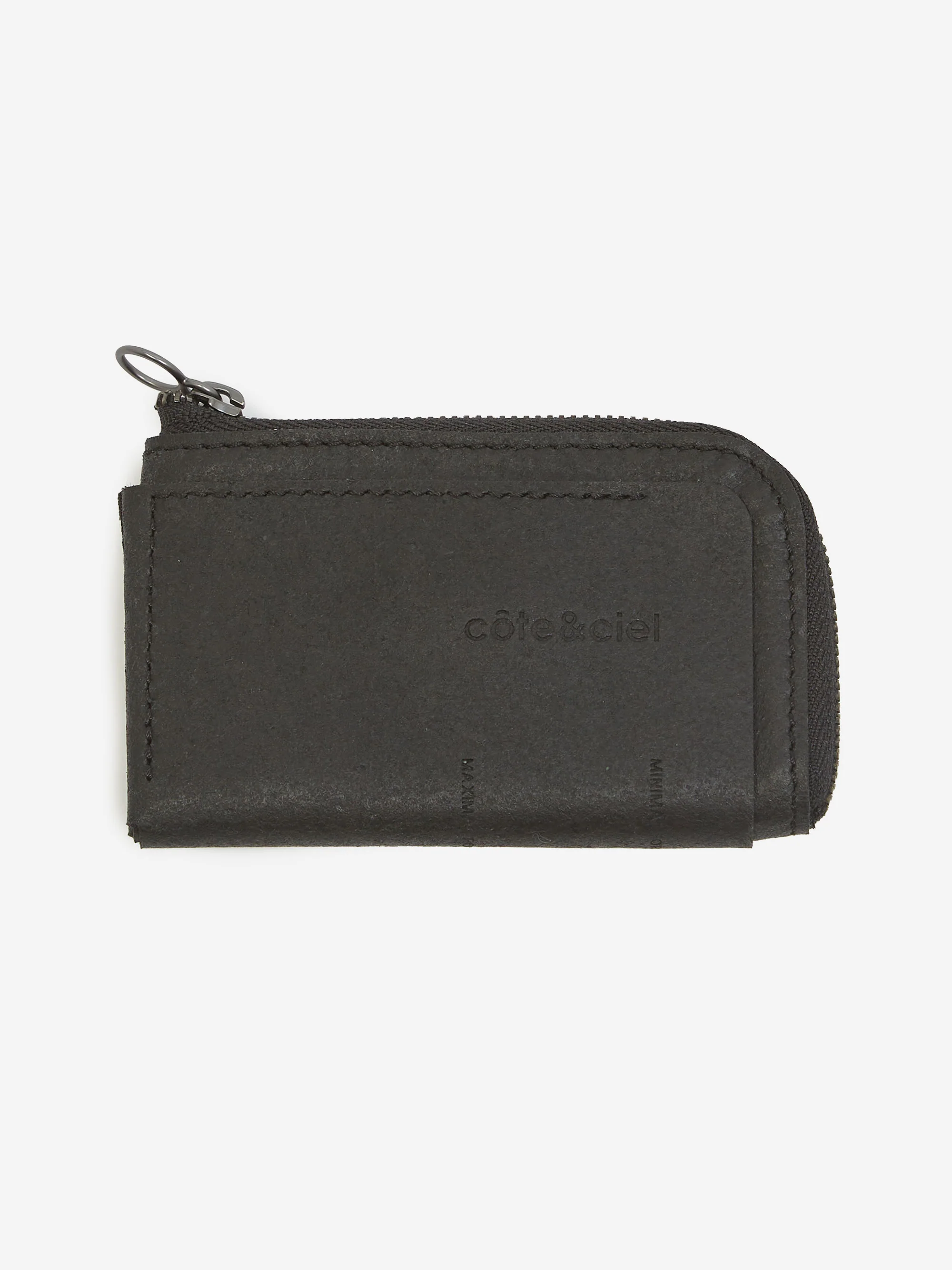 côte&ciel Zippered Wallet - Black
