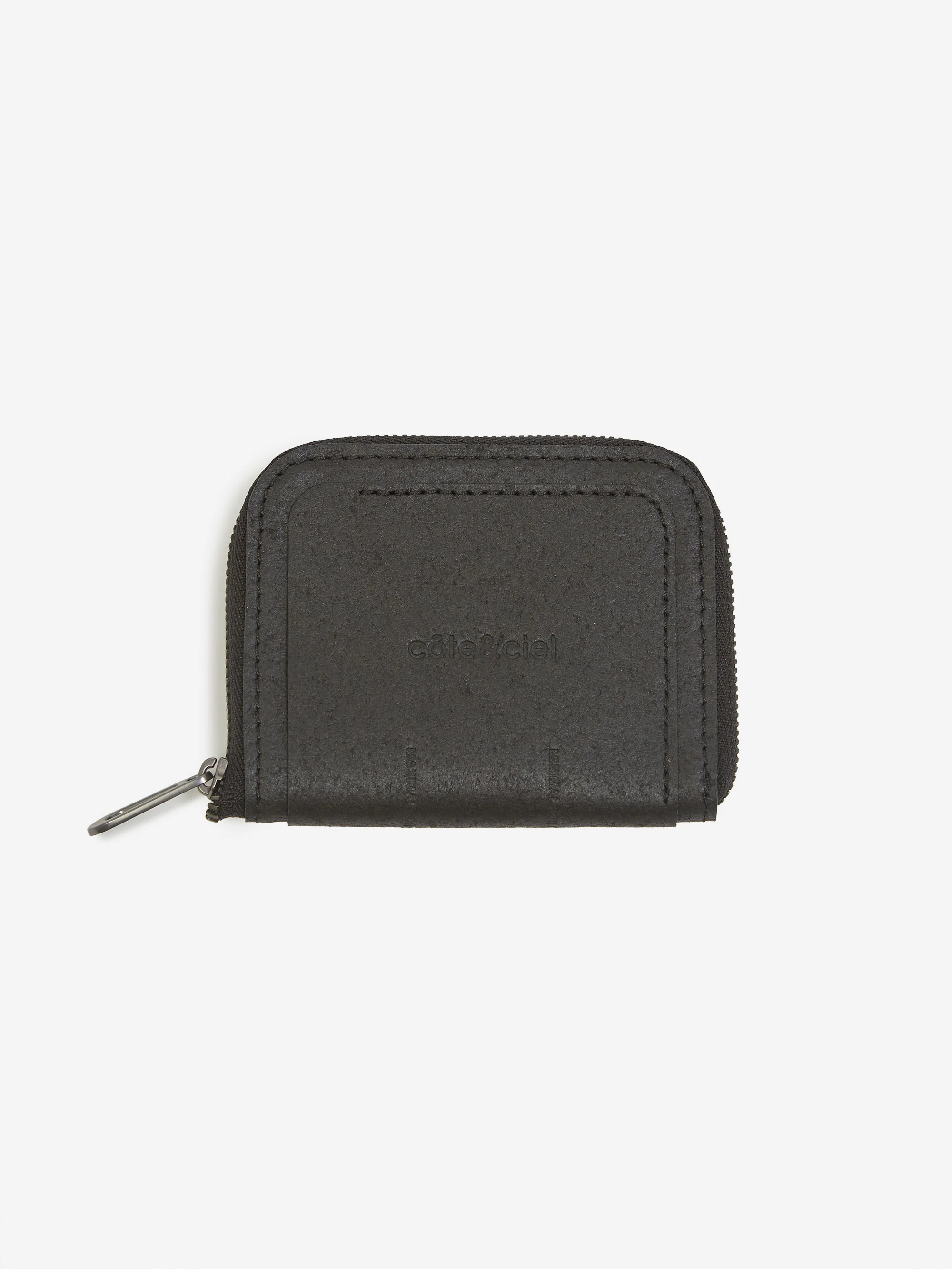 côte&ciel Zippered Wallet M - Black
