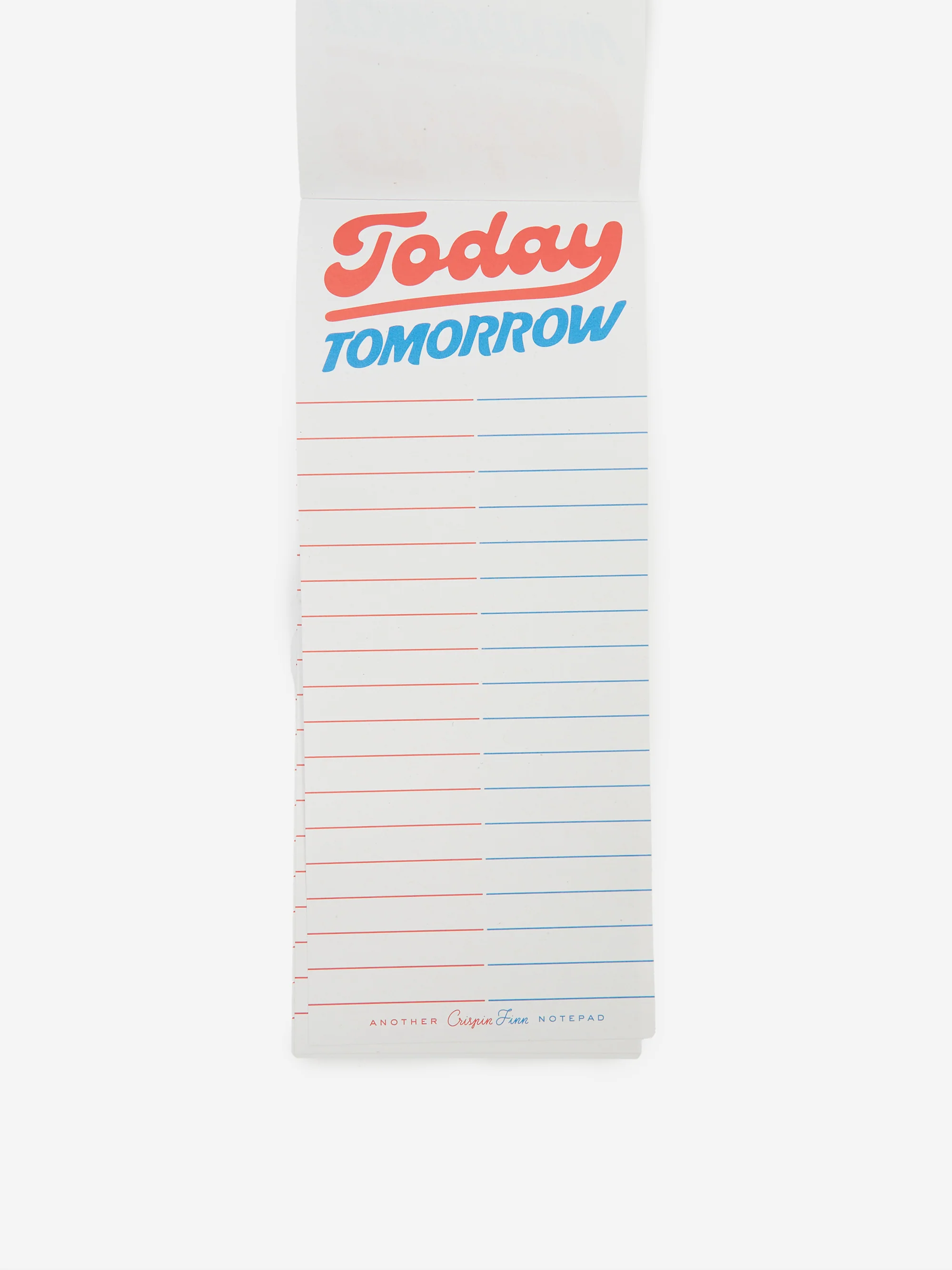 Crispin Finn Today/Tomorrow Notepad - Image 2