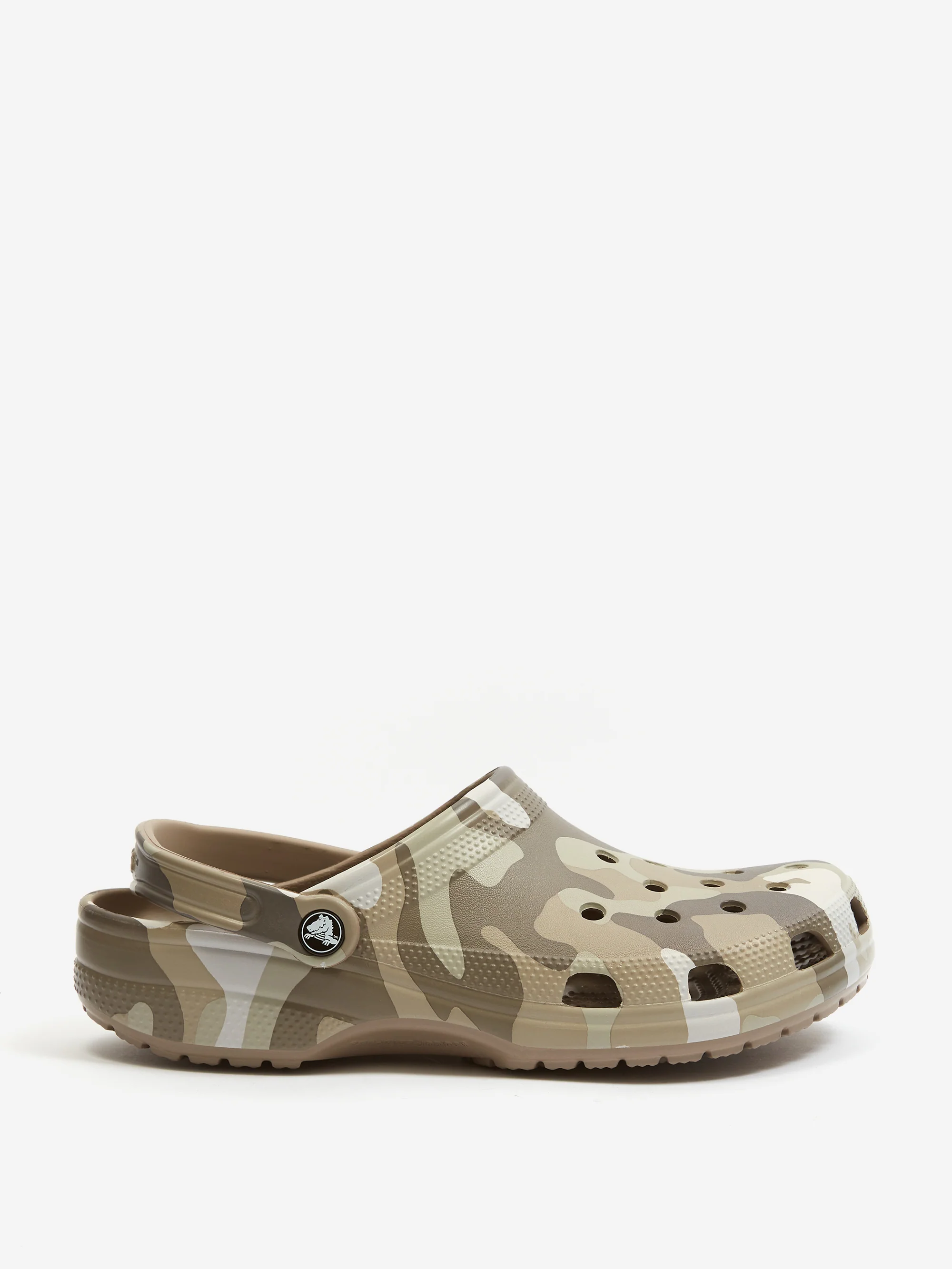 Crocs Classic Printed Camo Clog - Mushroom/Multi