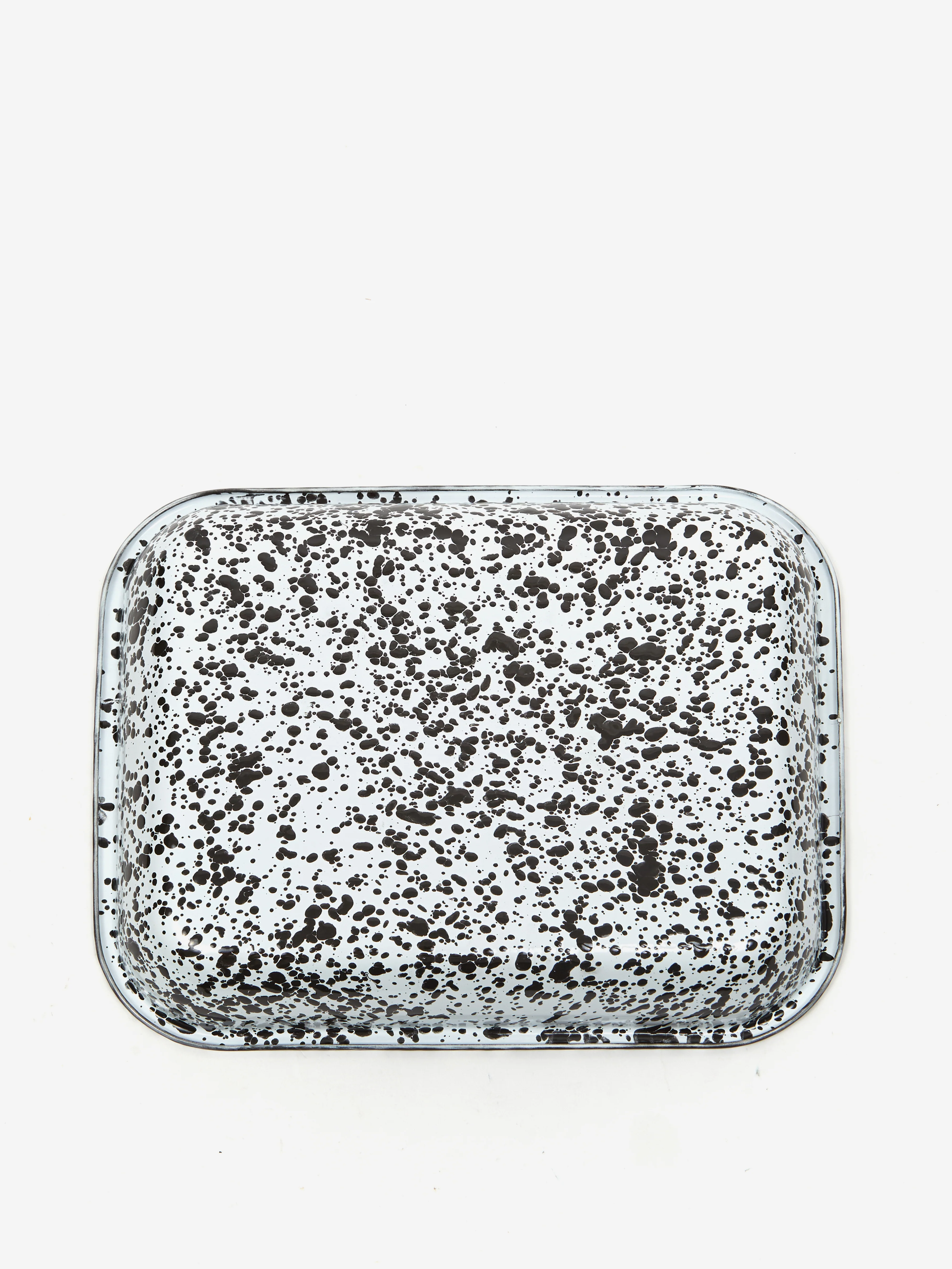 Crown Canyon Home Large Open Roaster Tray - Black Marble - Image 3
