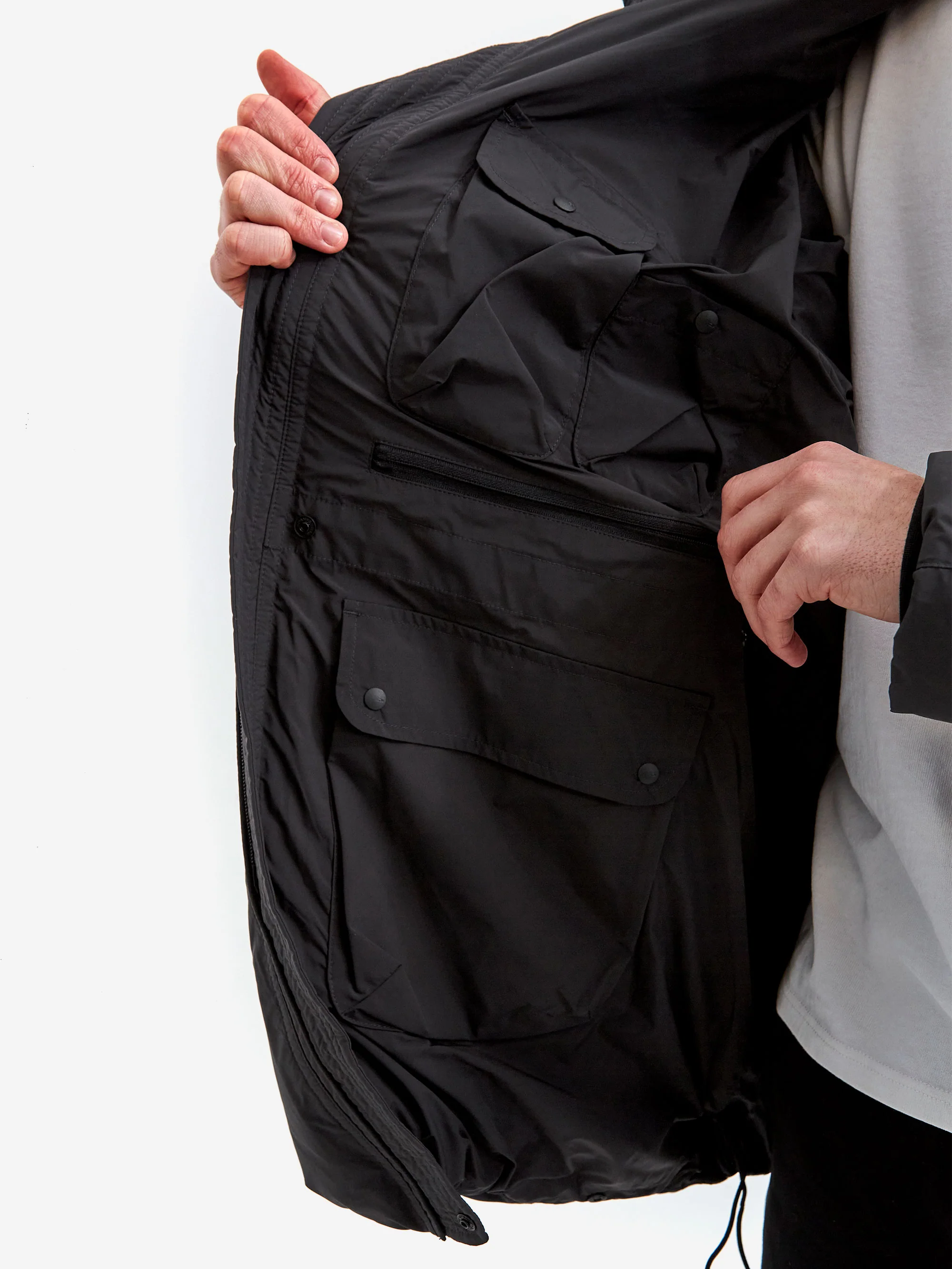 DAIWA PIER39 Tech 2 Way Cadet Down Parka - Black - Image 6