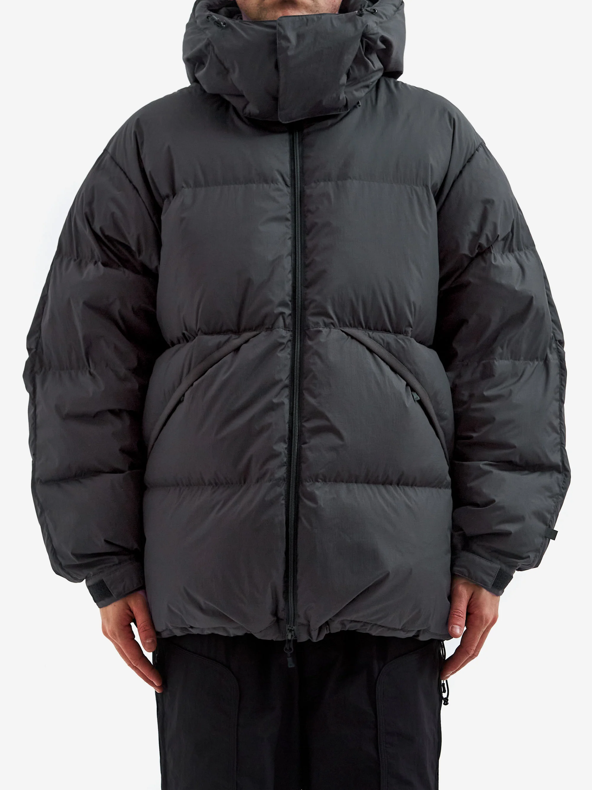 DAIWA PIER39 Tech Alpine Down Parka - Charcoal - Image 5