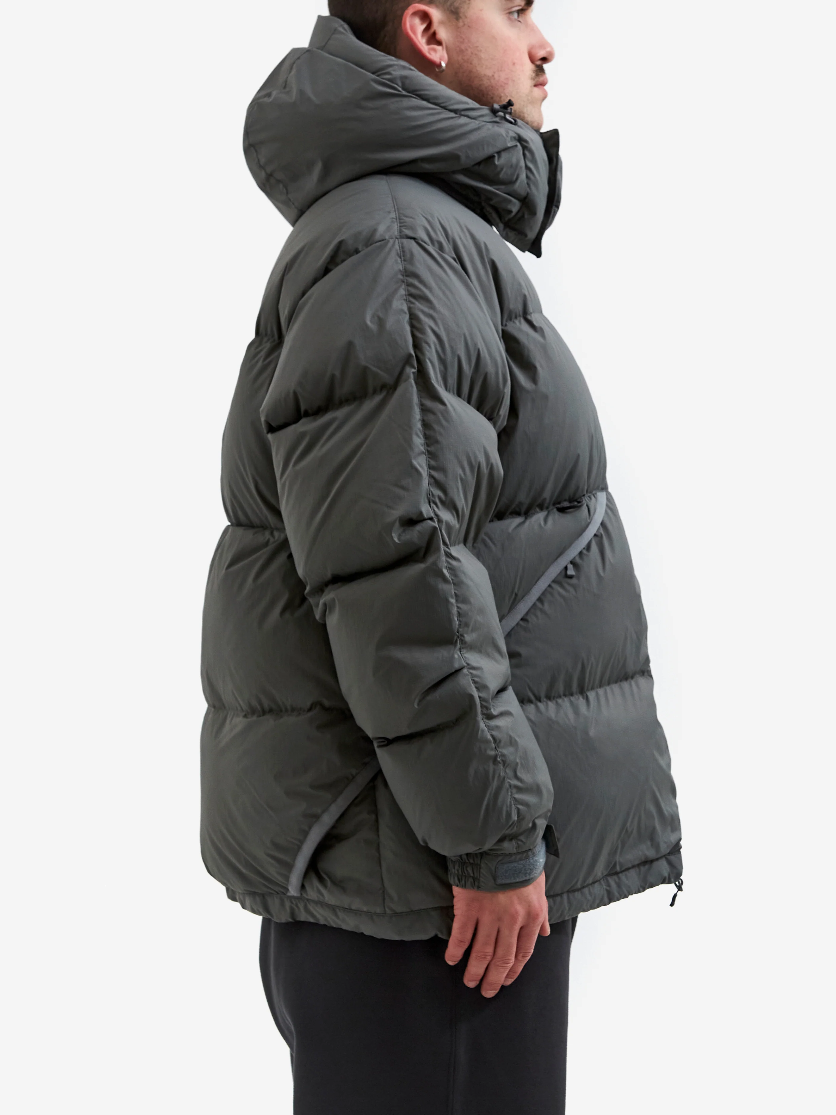 DAIWA PIER39 Tech Alpine Down Parka - Light Grey - Image 6