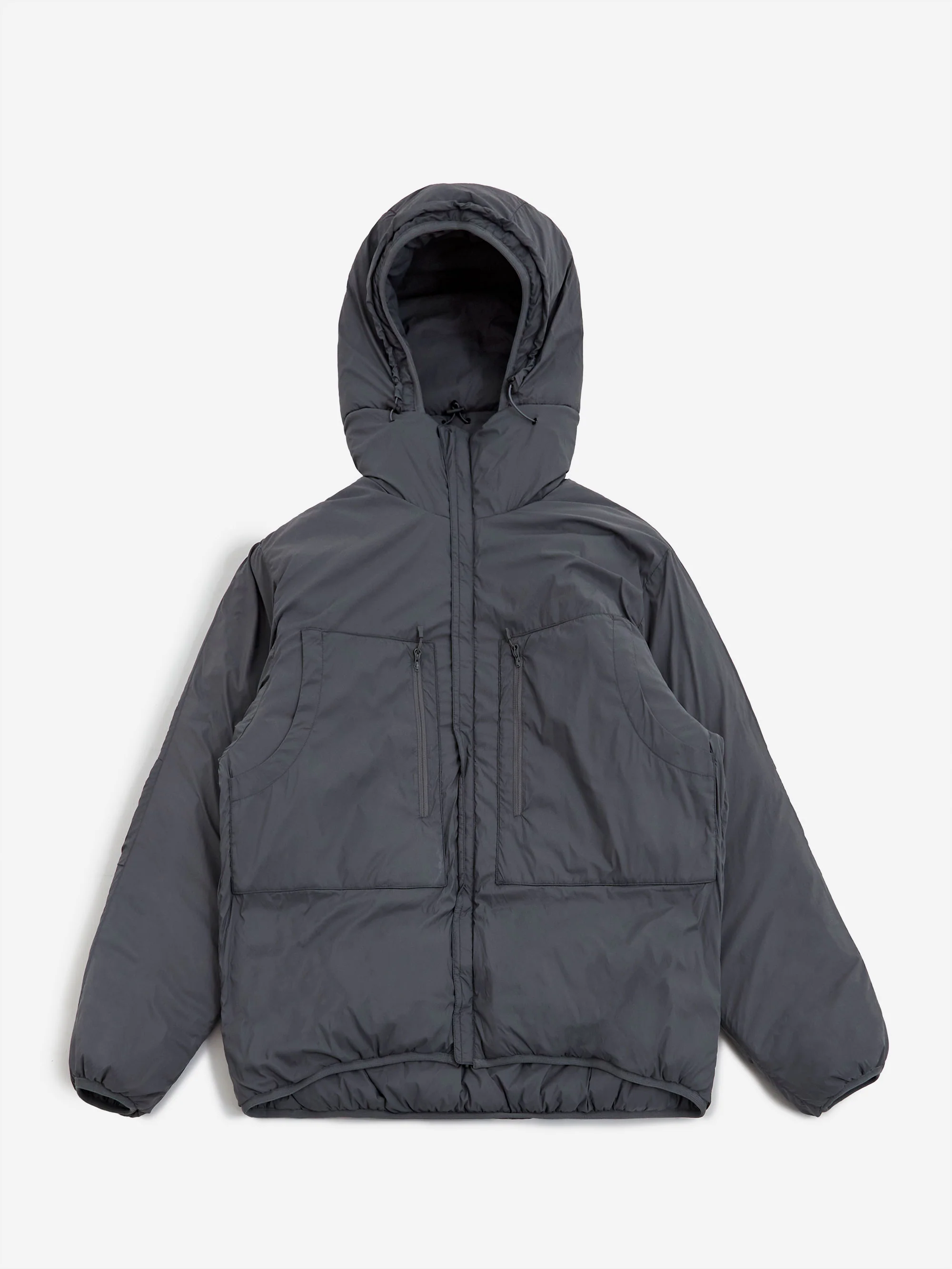 DAIWA PIER39 Tech Reversible Climbers Puff Jacket - Light Grey - Image 4