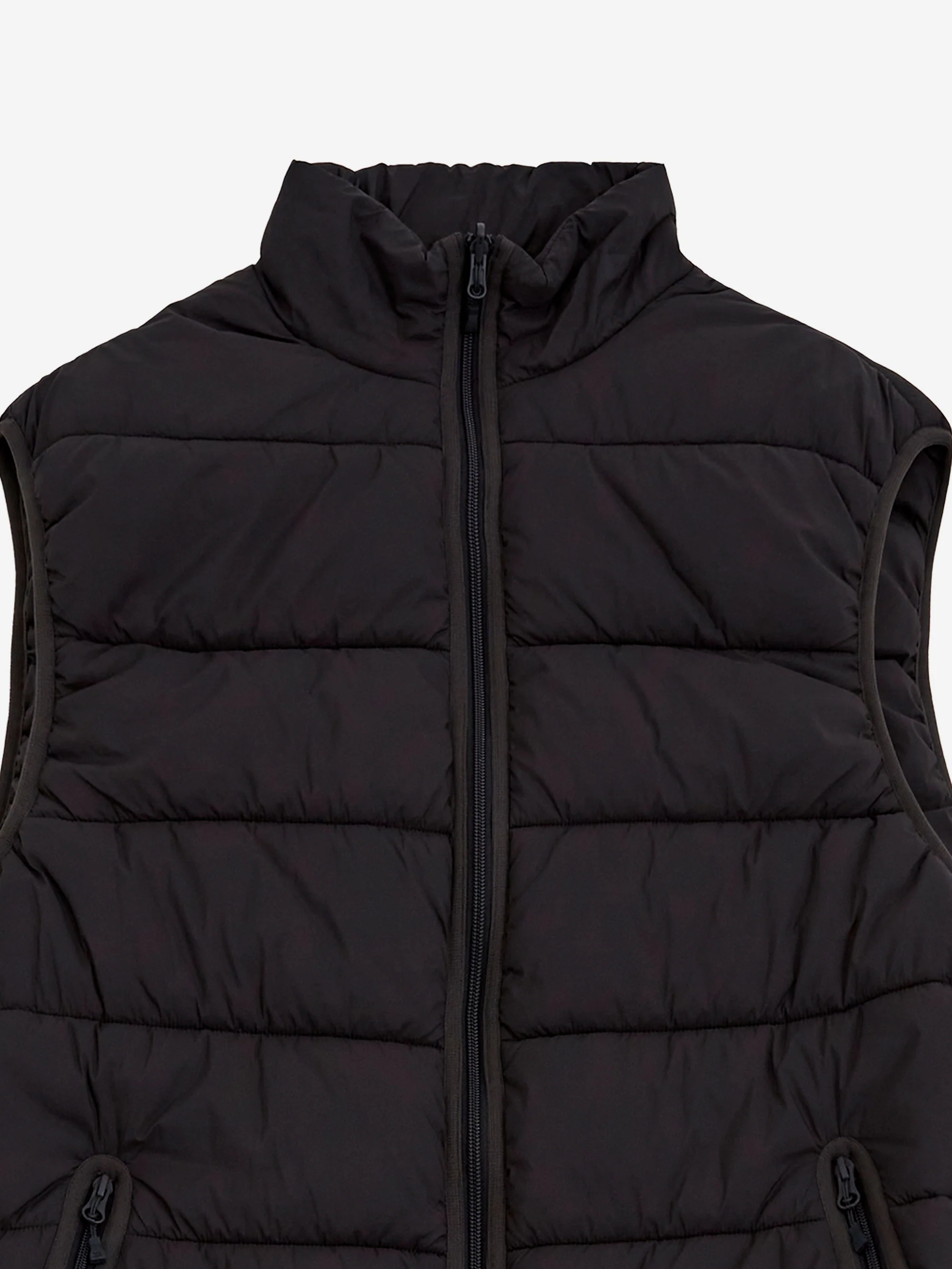 DAIWA PIER39 Tech Reversible Climbers Puff Vest - Charcoal - Image 3