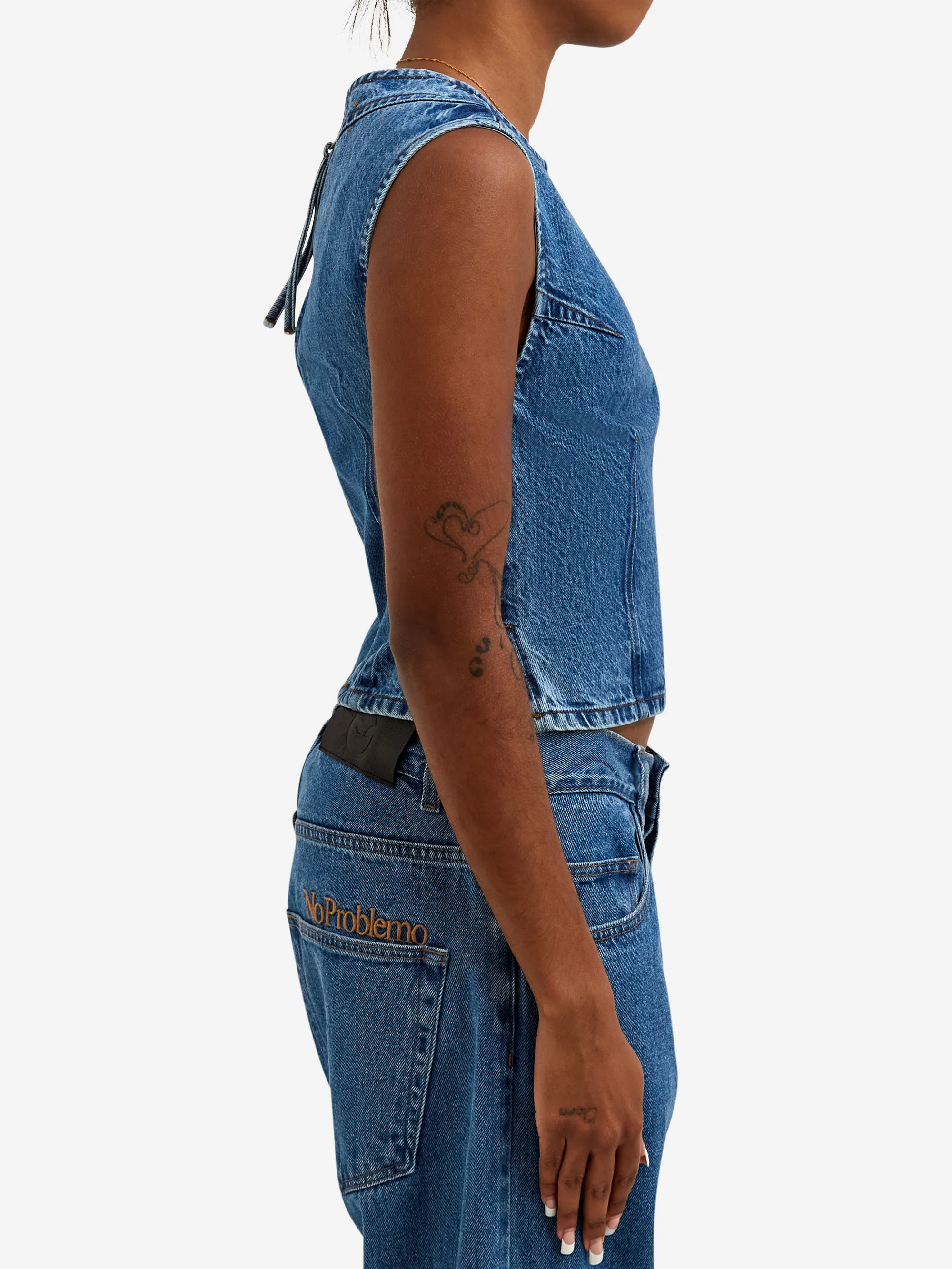 DALA Angle Tank - Cornflower - Image 2