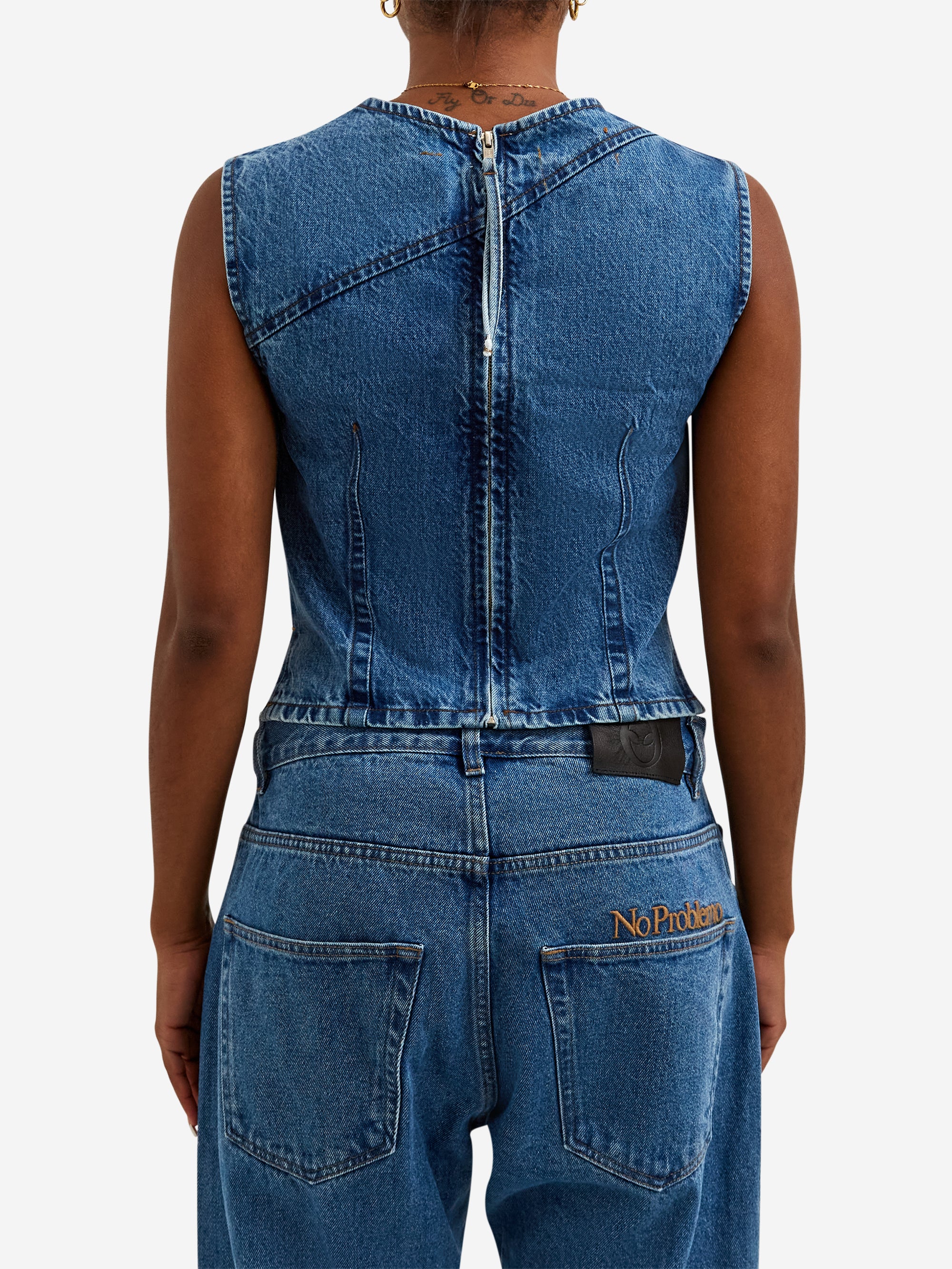 DALA Angle Tank - Cornflower - Image 3