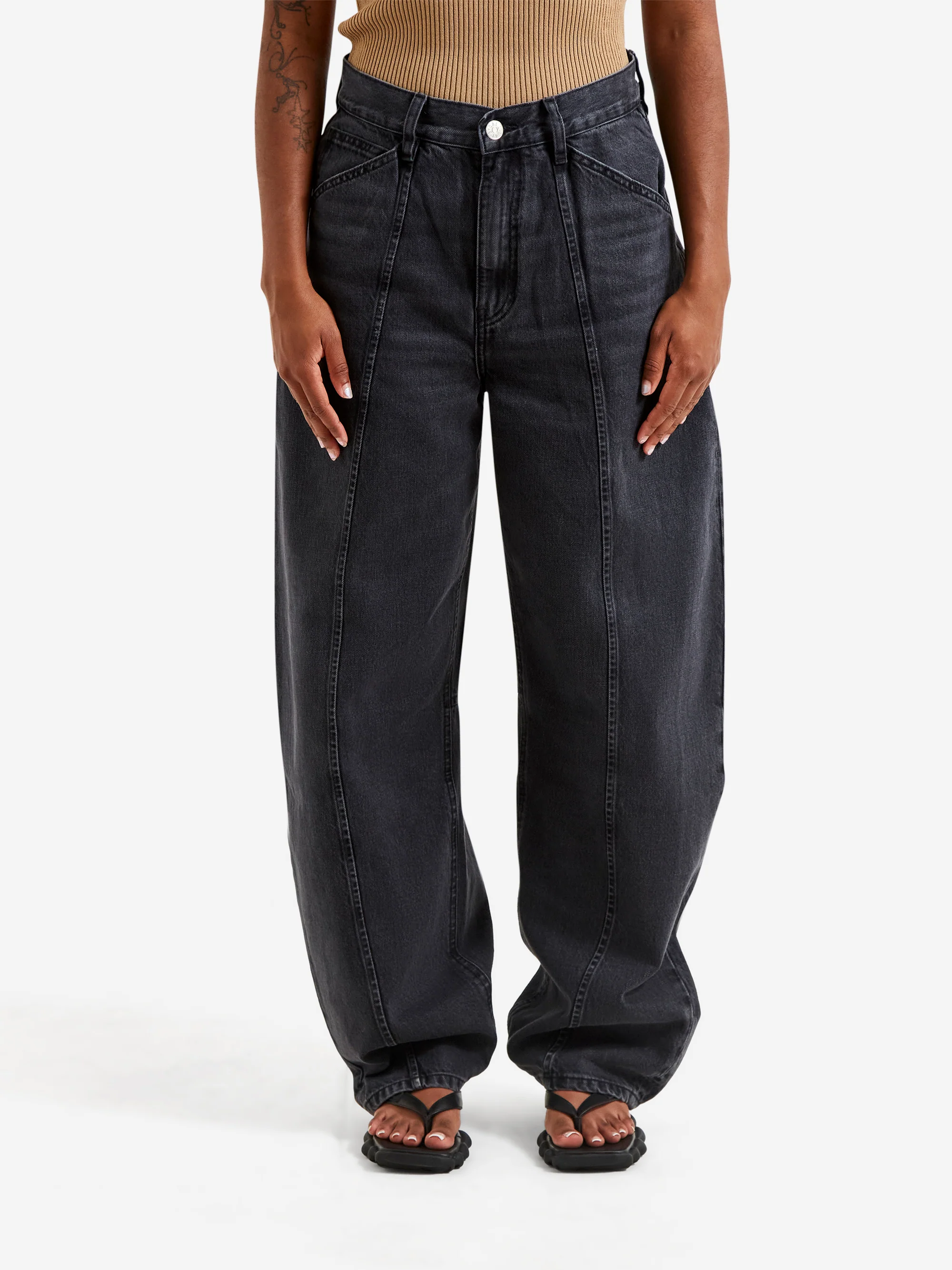 DALA Lido Flat Jean - Hurricane