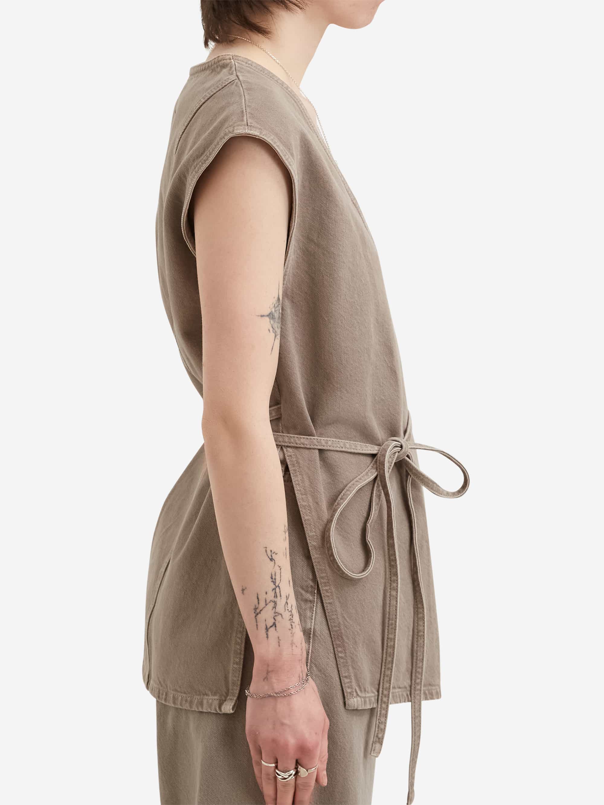 DALA Wrap Top - Pure Cashmere - Image 2