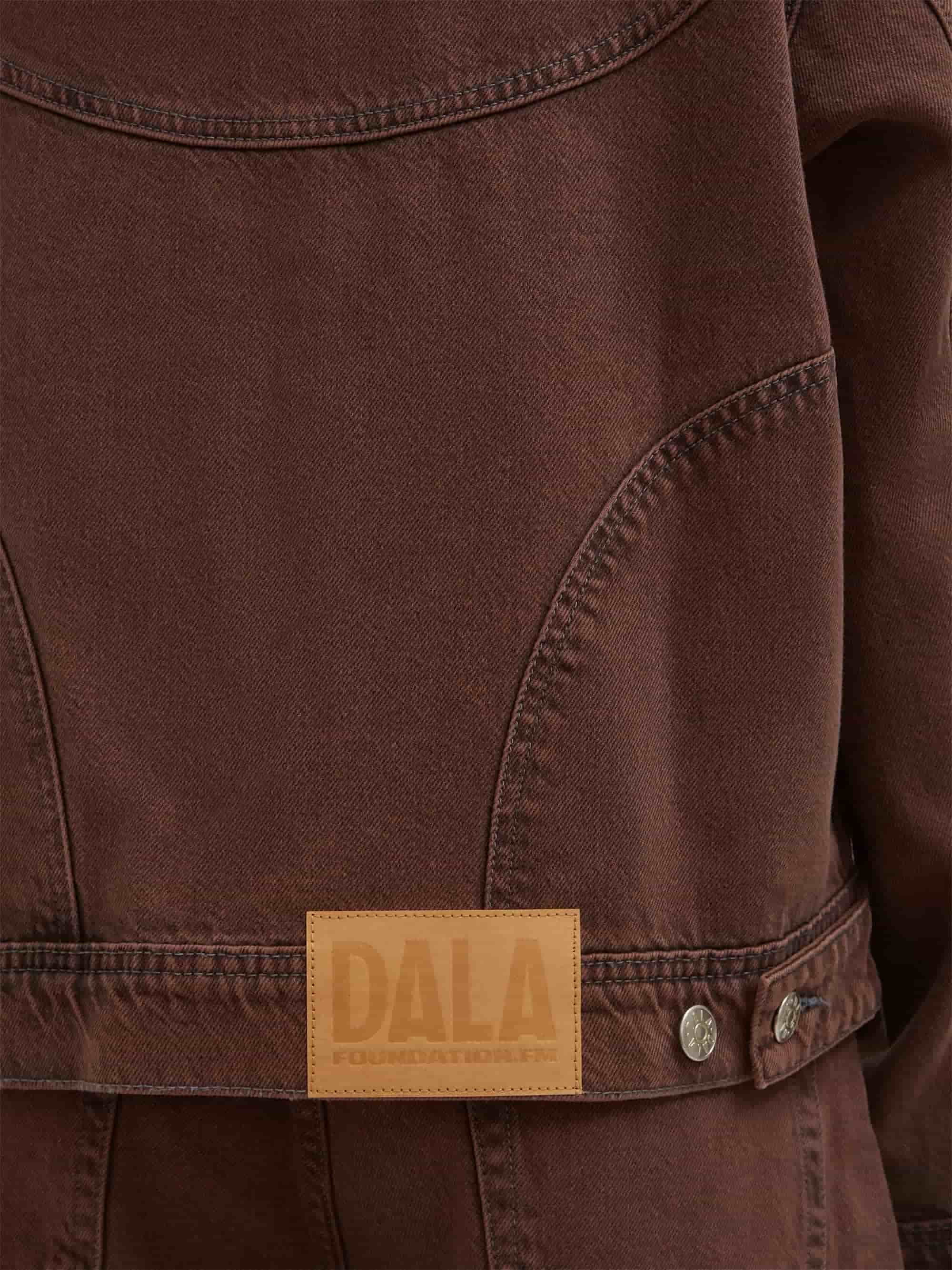 DALA x Foundation FM Hooded Jacket - Brown - Image 5