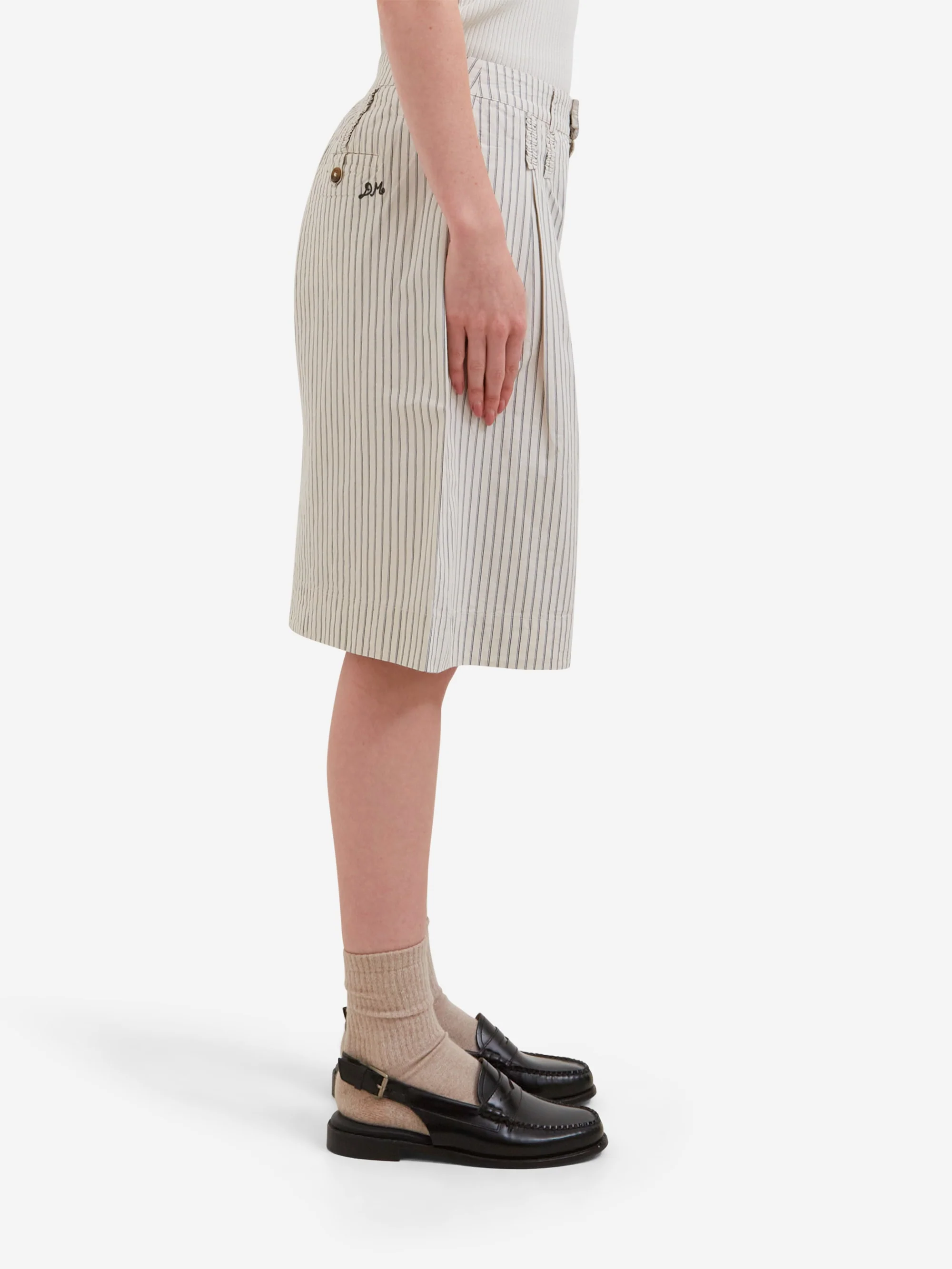 Damson Madder Ambrosia Shorts - Stripe - Image 2