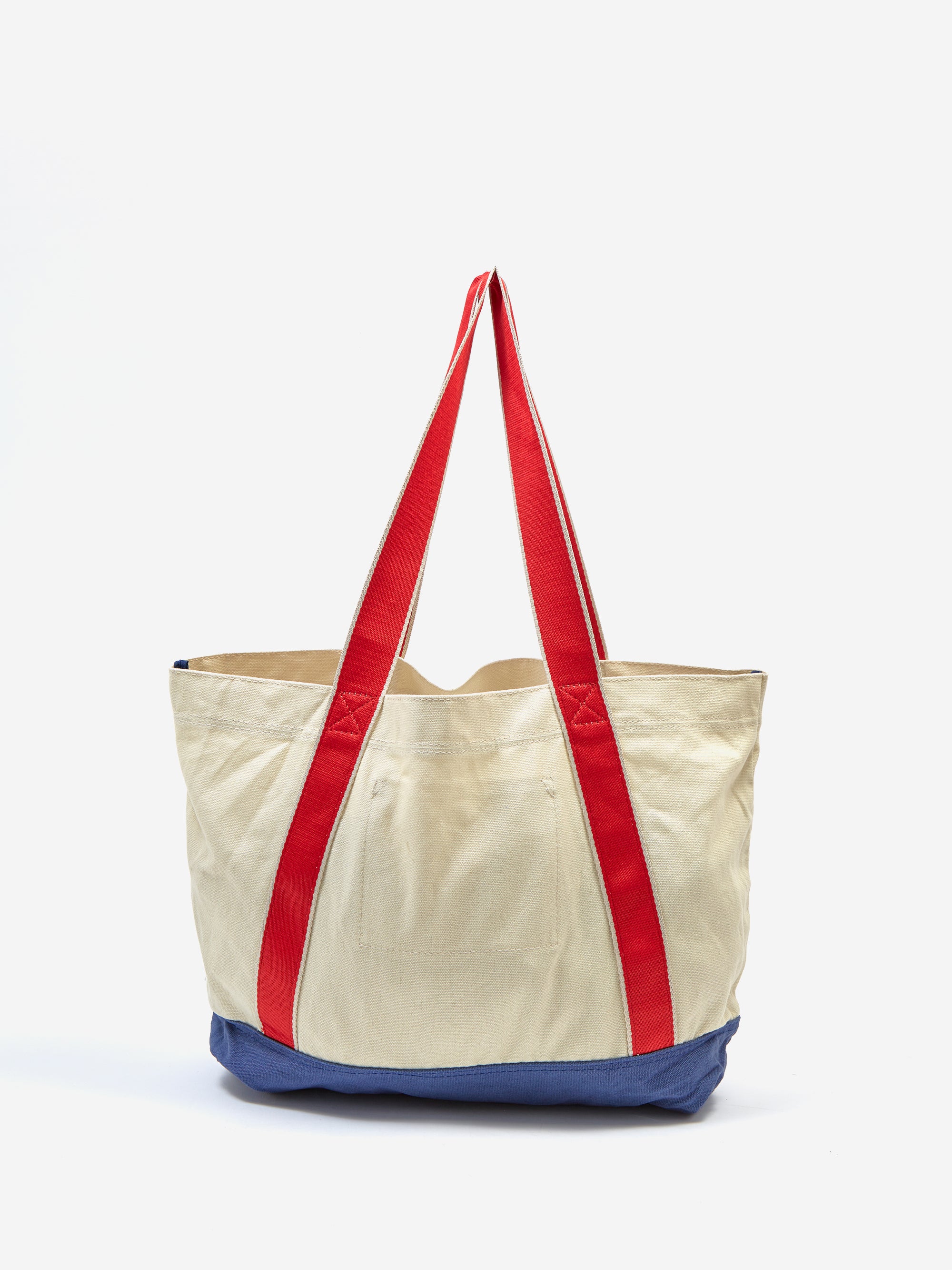 Damson Madder Canvas Tote Bag - Ecru - Image 3