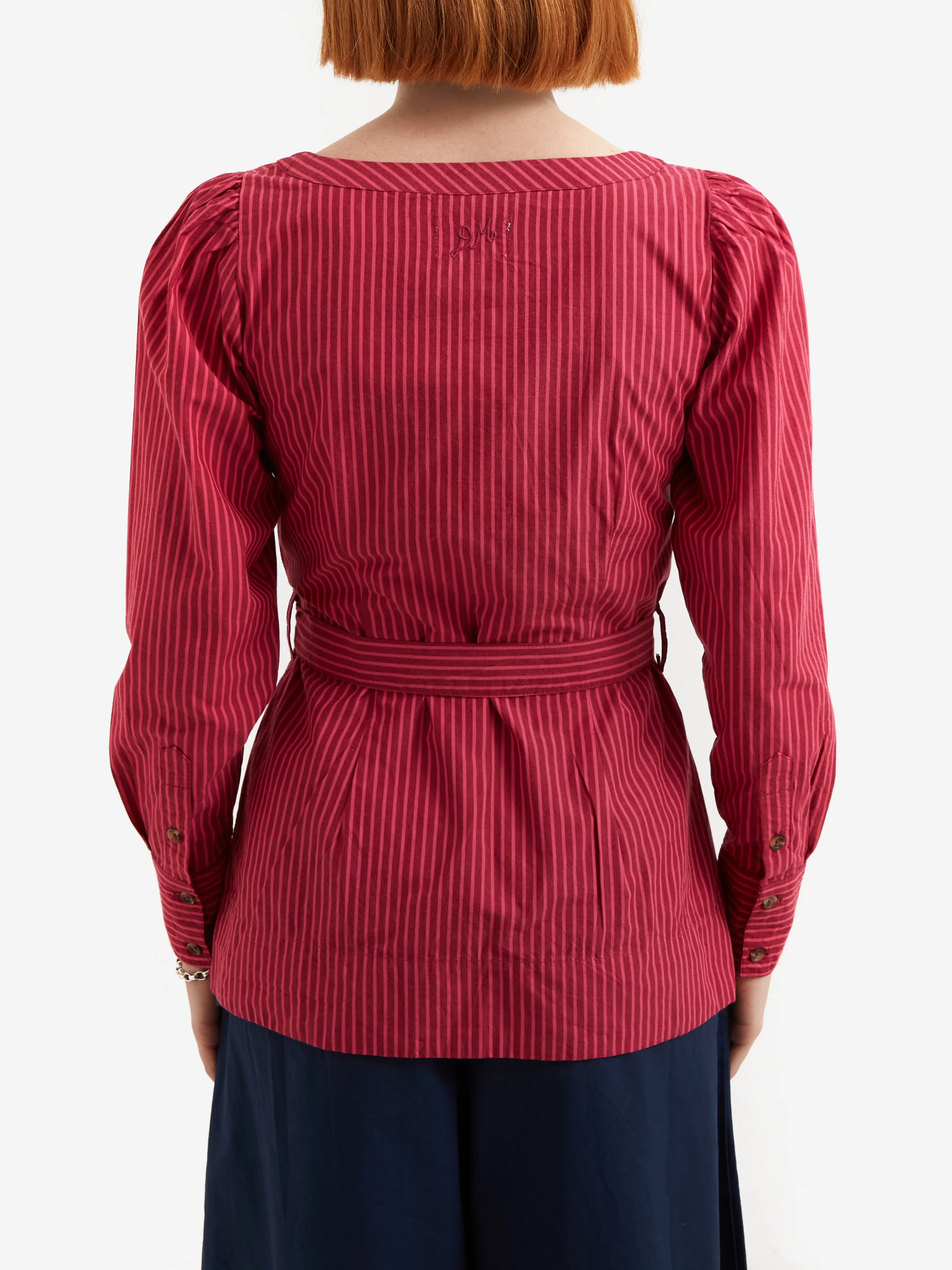 Damson Madder Clare Blouse - Berry Business - Image 2