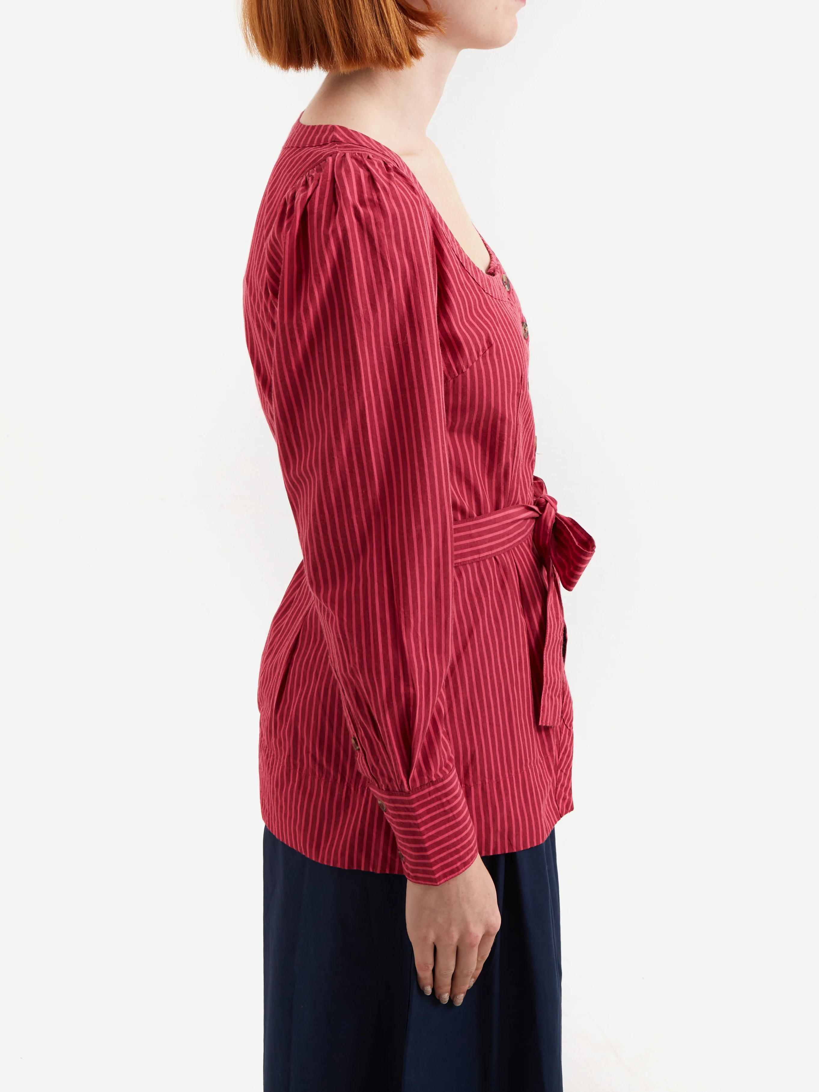 Damson Madder Clare Blouse - Berry Business - Image 3