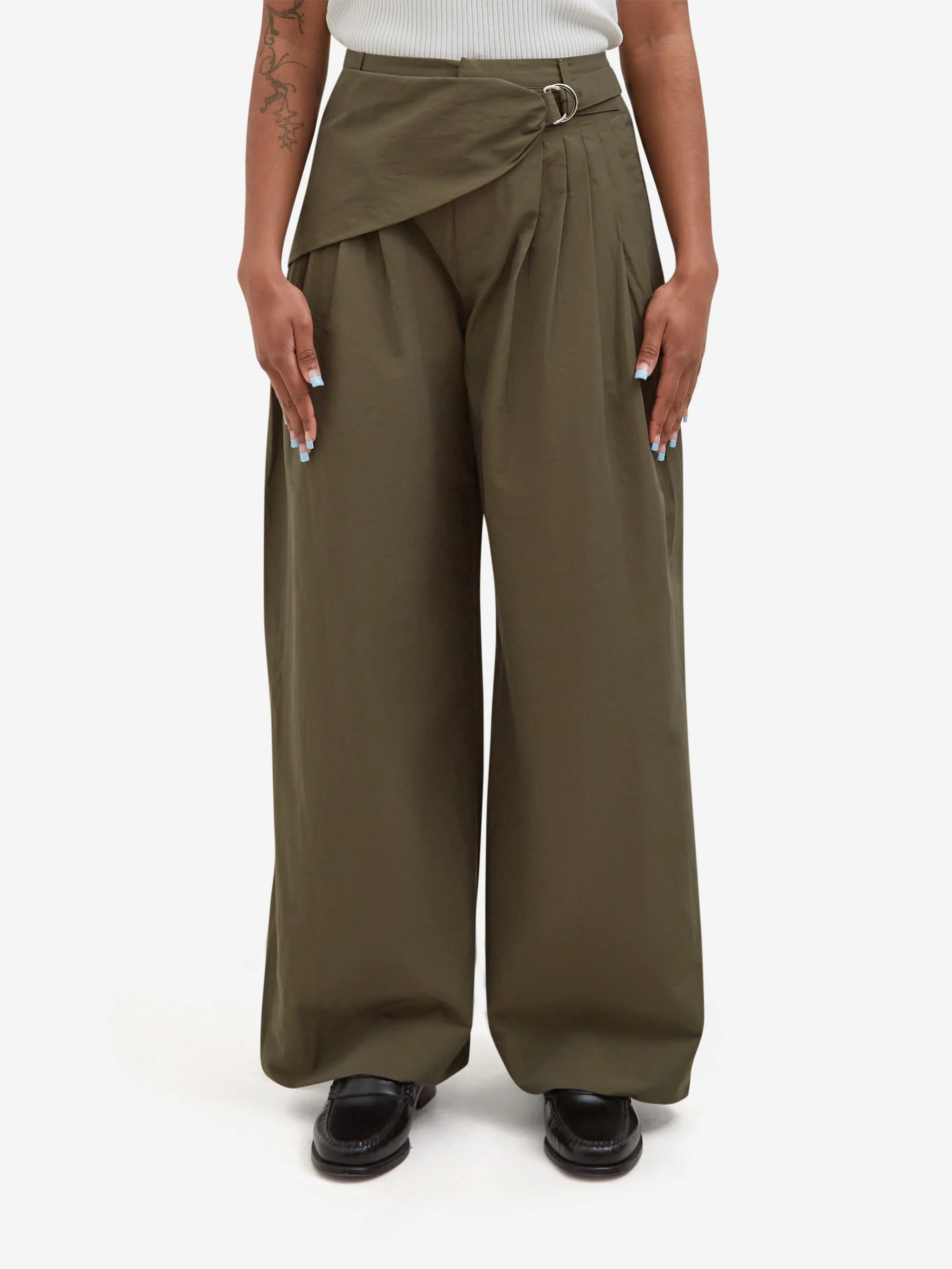 Damson Madder Fabia Trouser - Khaki