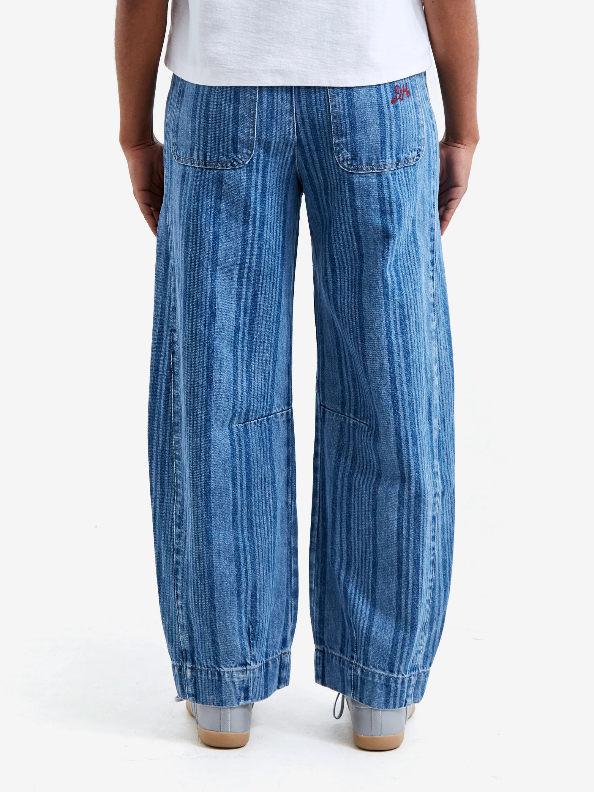 Damson Madder Felix Jeans - Laser Stripe - Image 3