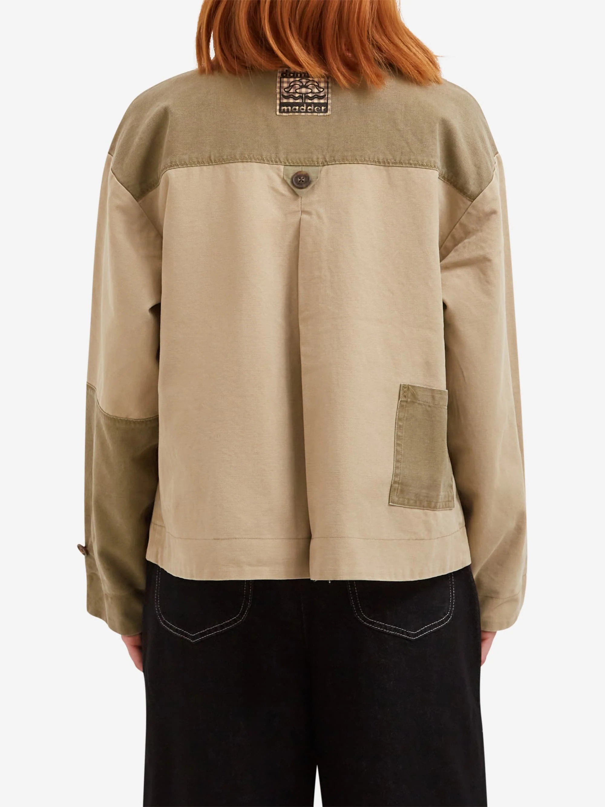 Damson Madder Marcelle Barn Jacket - Multi - Image 4