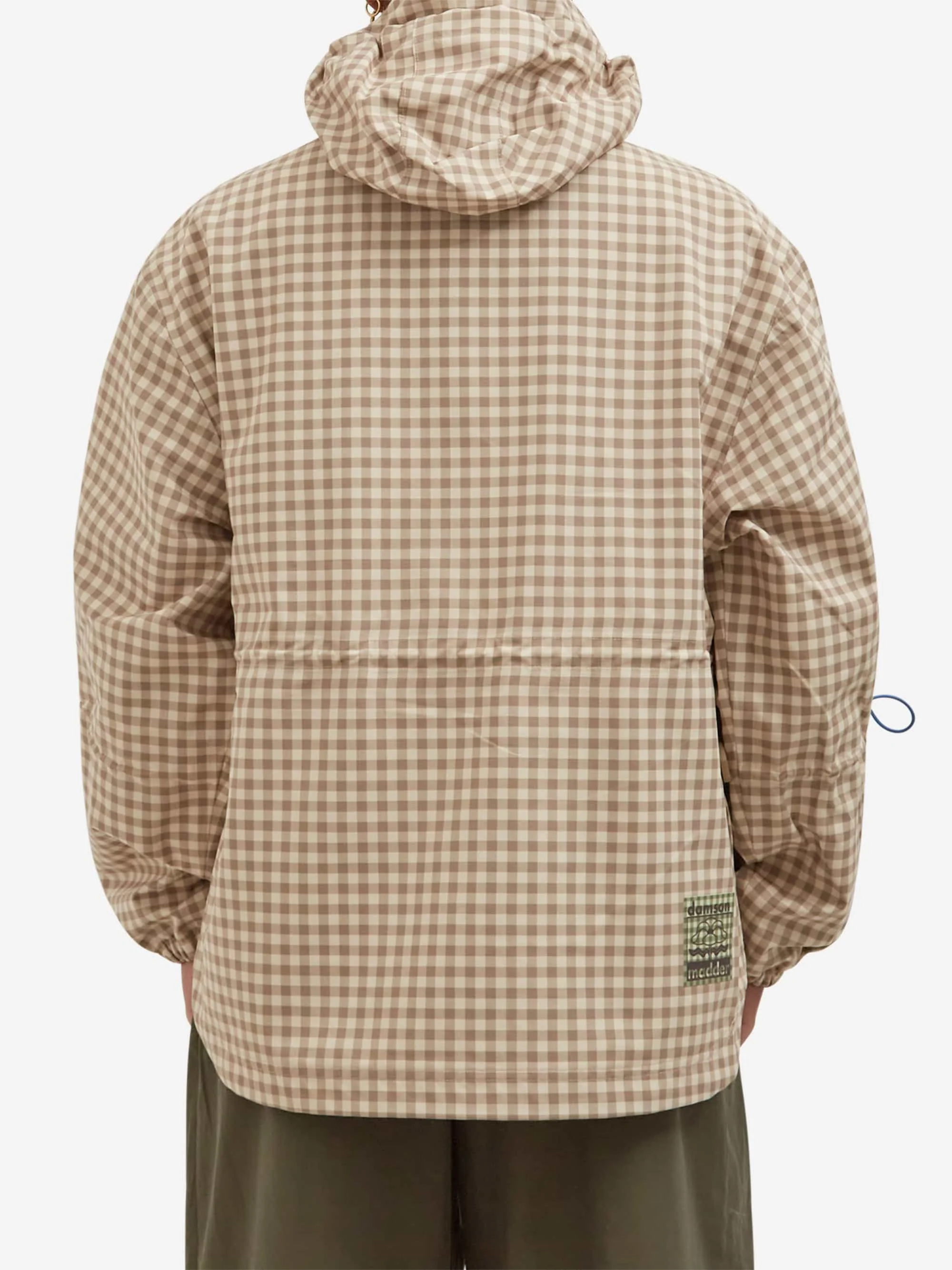 Damson Madder Matilda Raincoat - Brown Gingham - Image 4