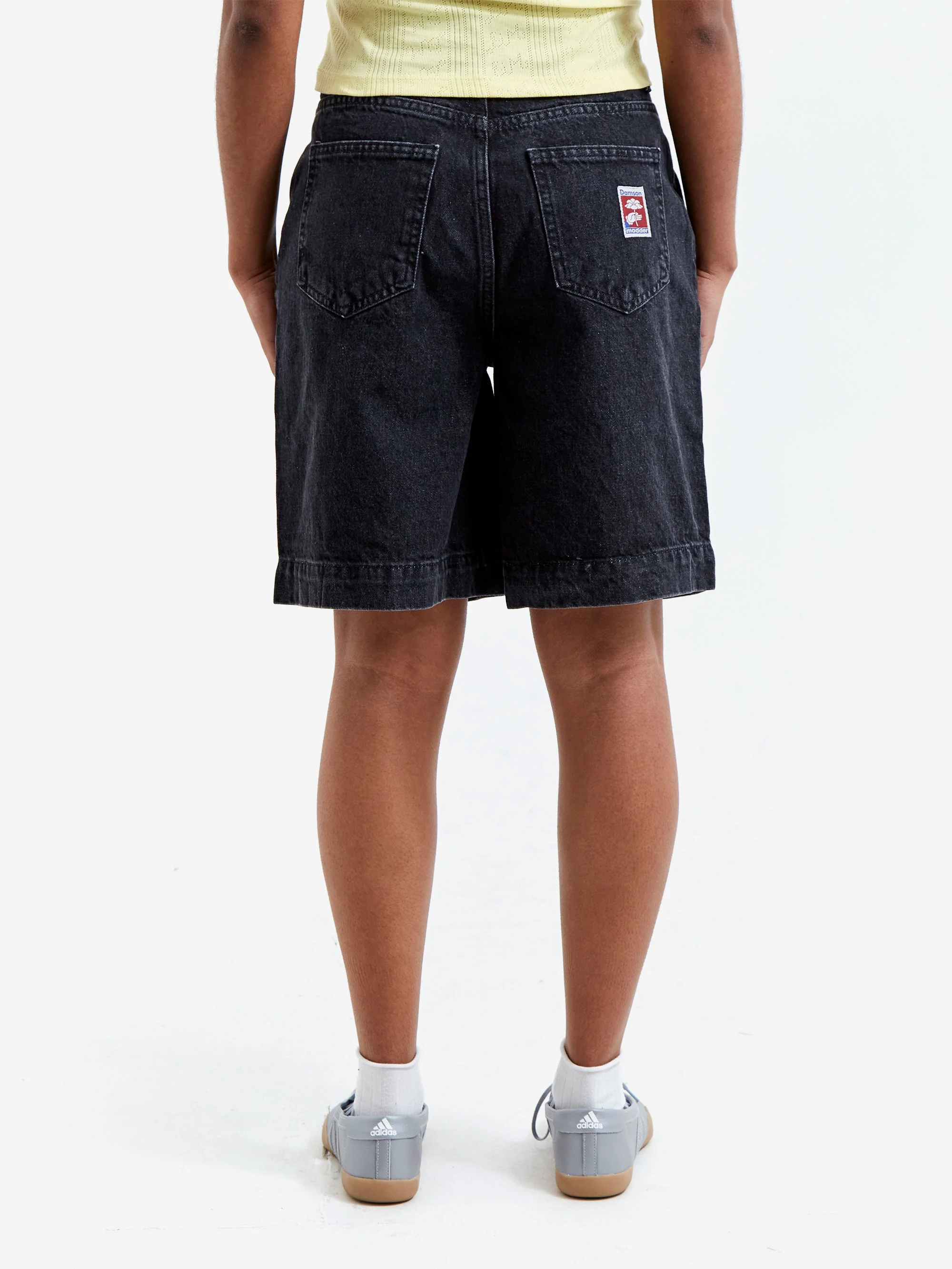Damson Madder Nova Jorts - Washed Black - Image 3