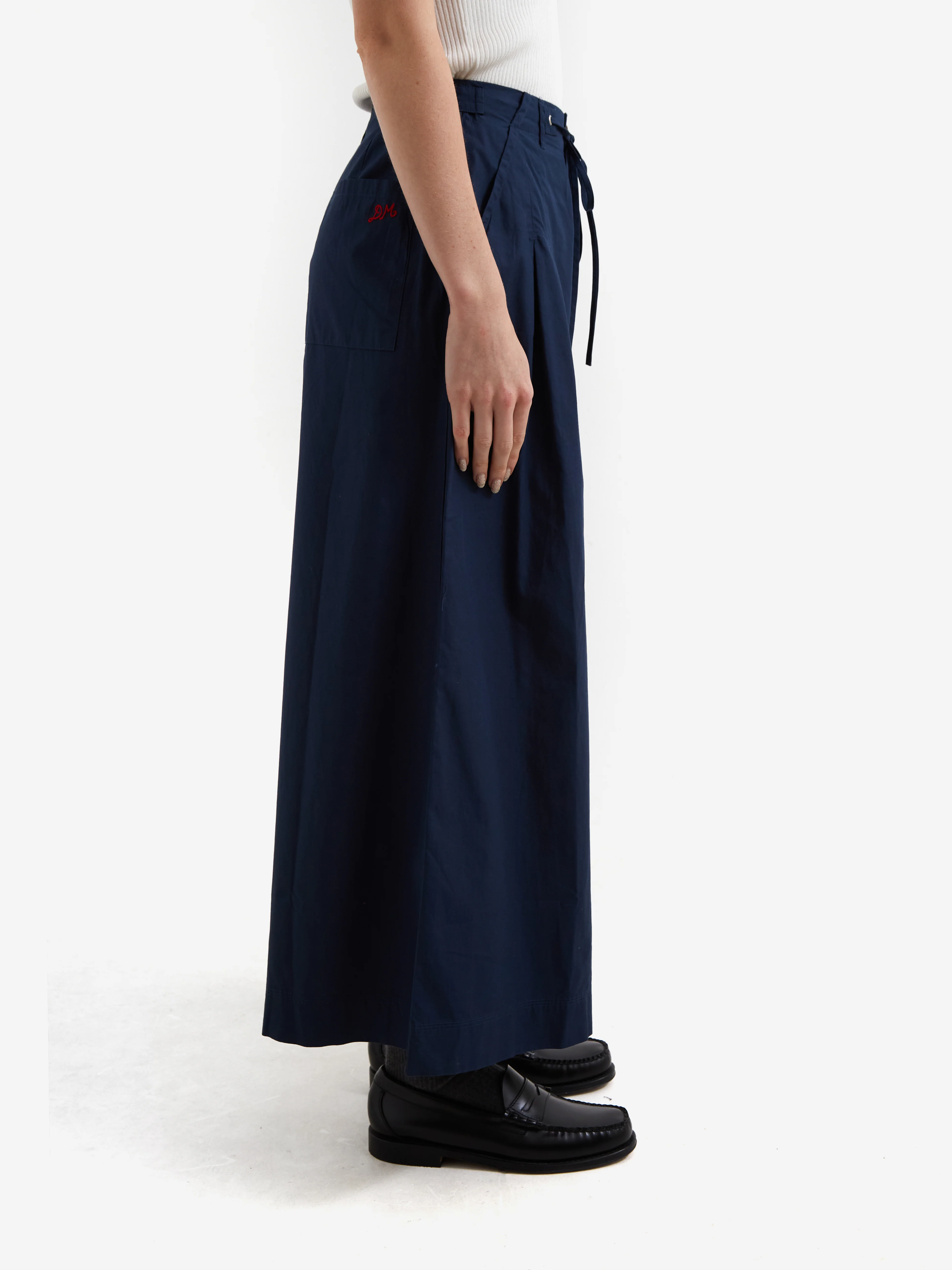Damson Madder Tatiana Culotte - Navy - Image 2