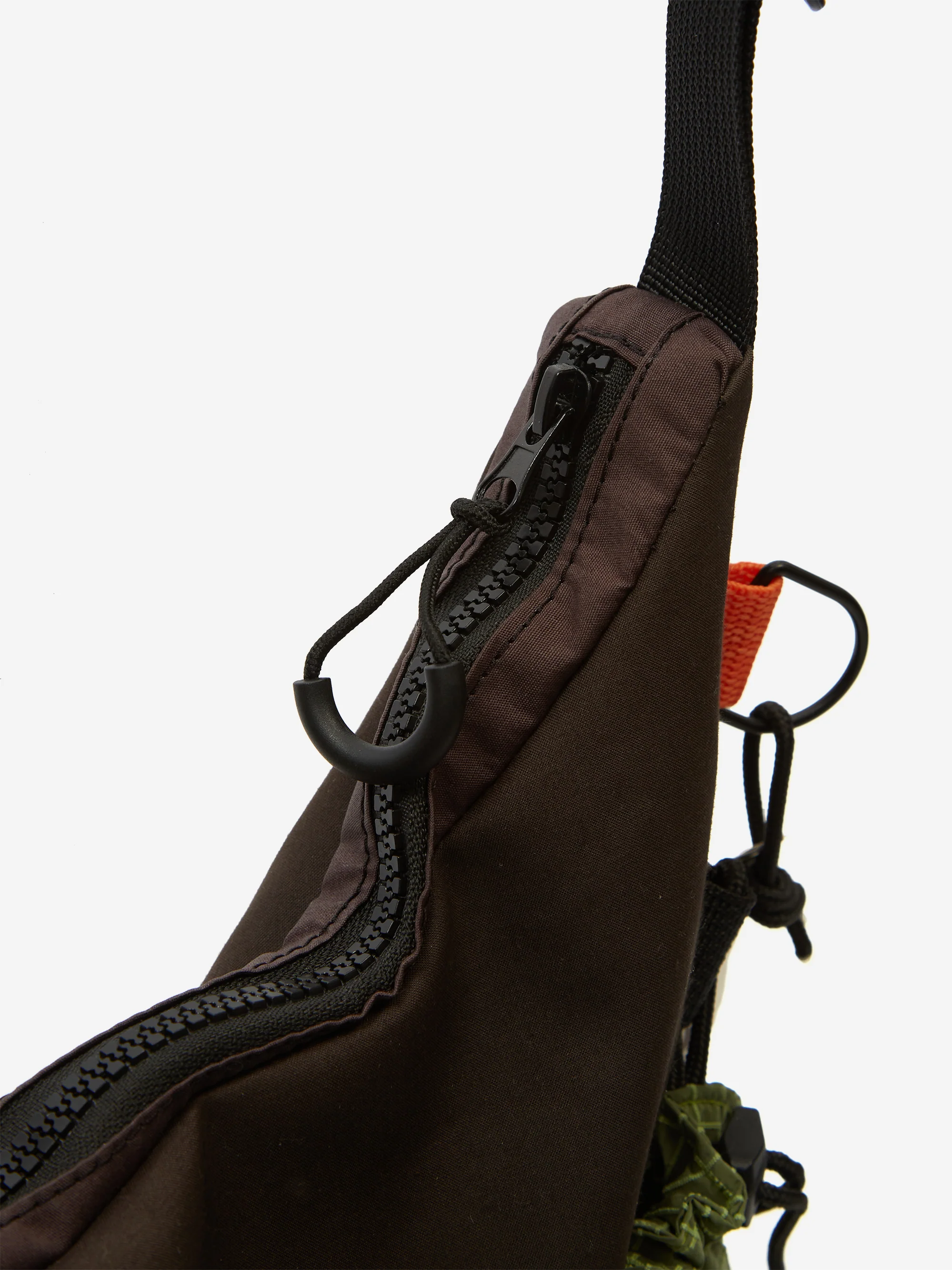 Dan Gee Handmade Crossbody Bag - Sage/Brown - Image 4