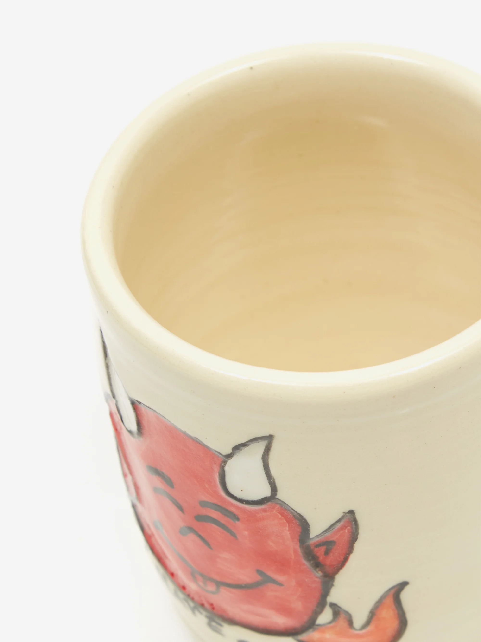 Danny D's Mud Shop Handmade Have Fun Devil Tumbler - Image 2