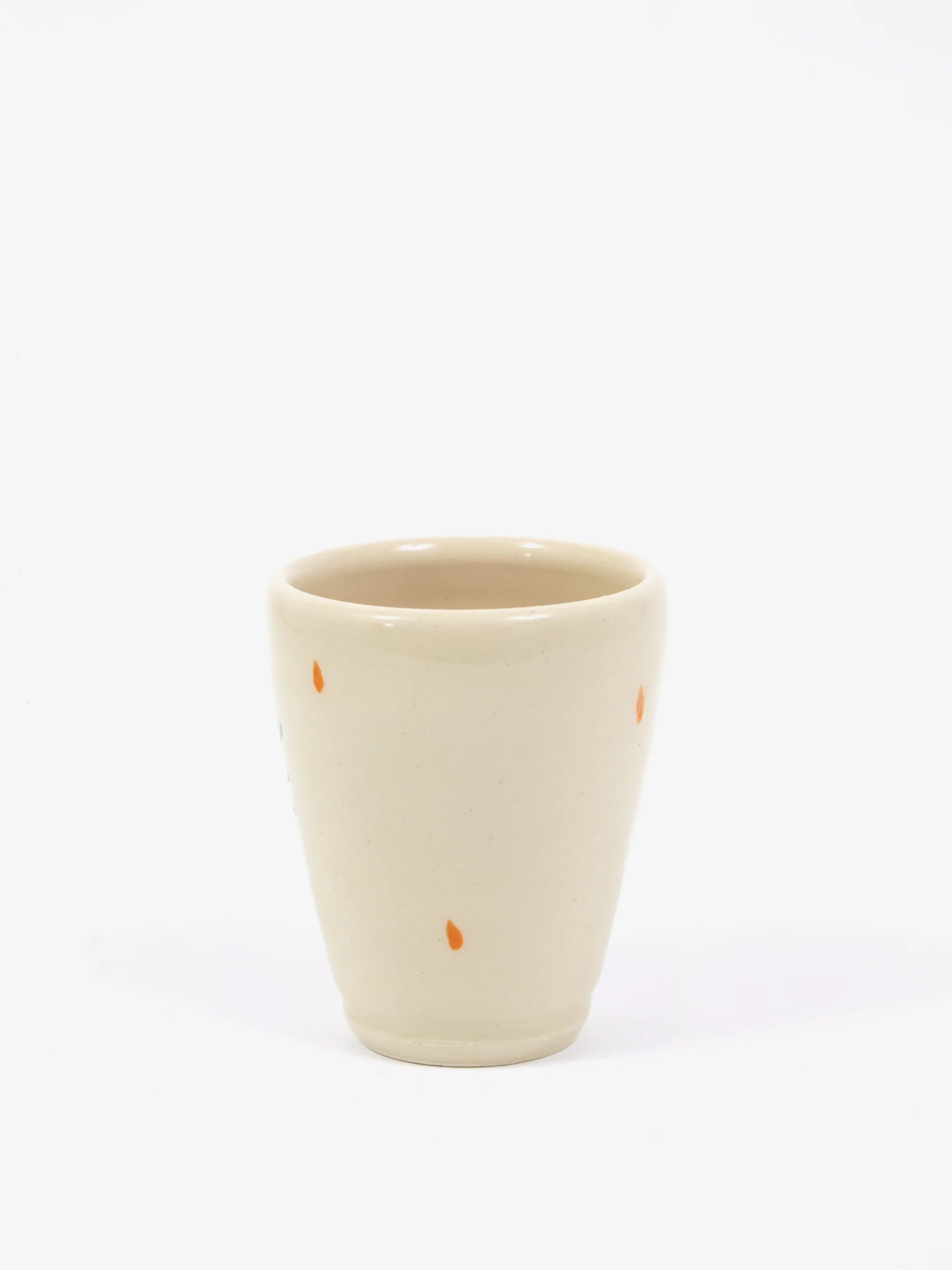 Danny D's Mud Shop Handmade Kewpie Orange Tumbler - Image 3