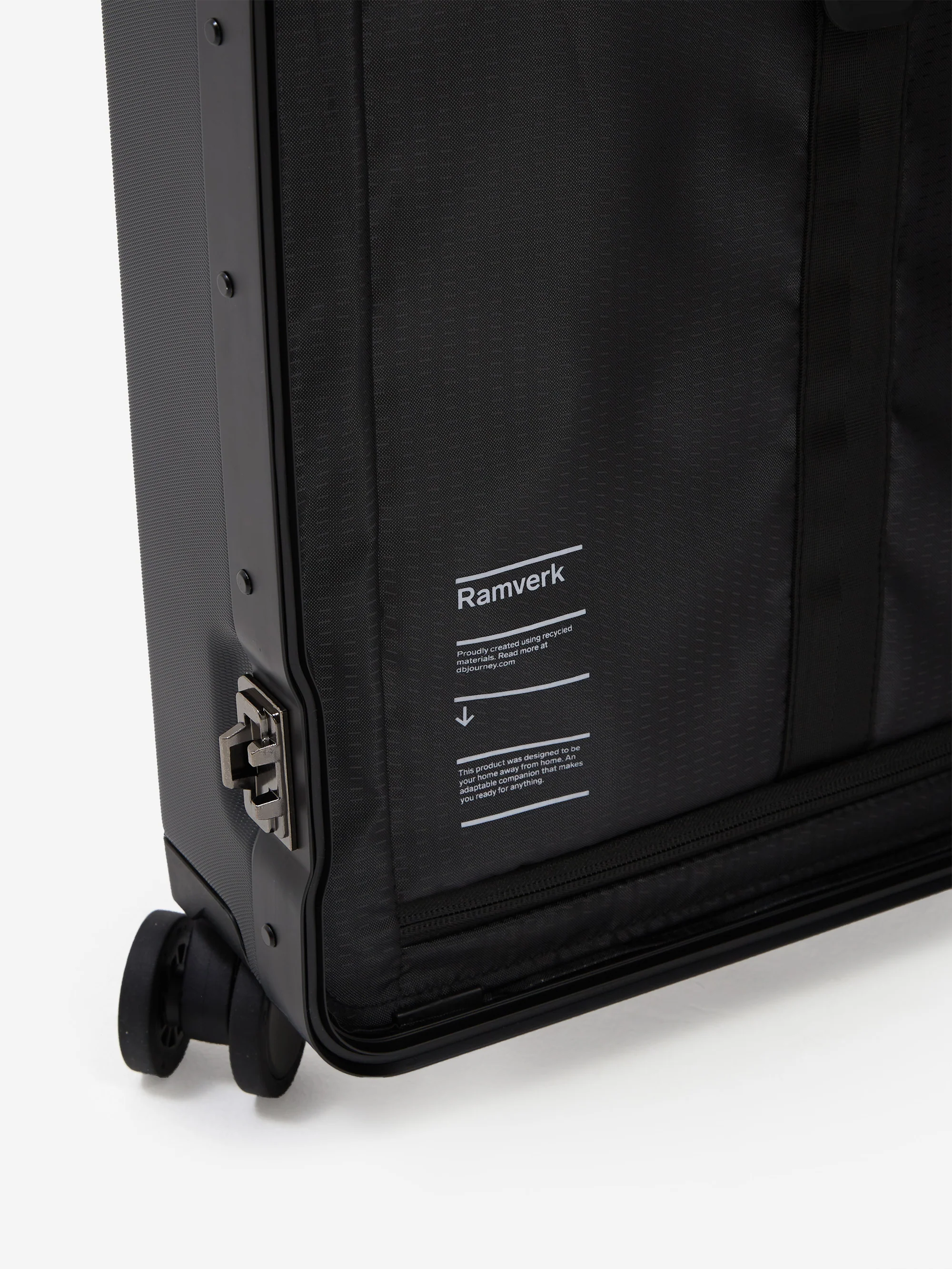 Db Ramverk Pro Carry-on Suitcase - Black Out - Image 4