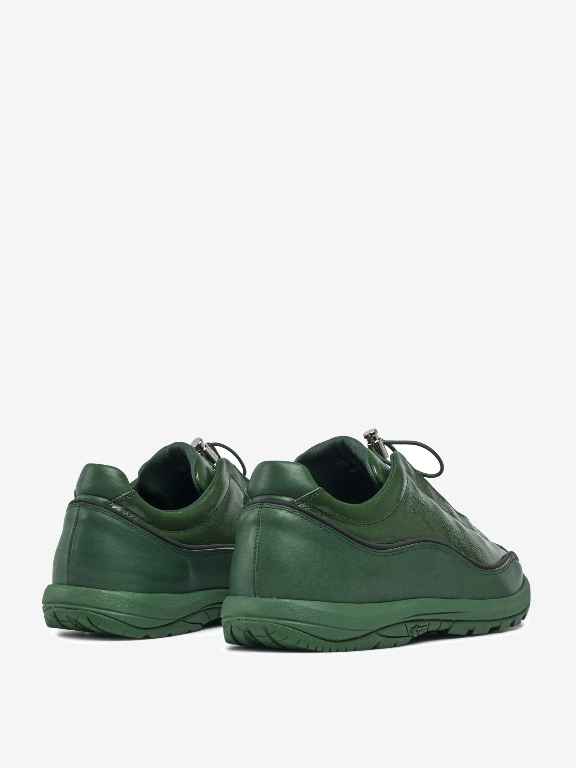 Diemme Licata Sneaker - Green Crackled Leather - Image 4