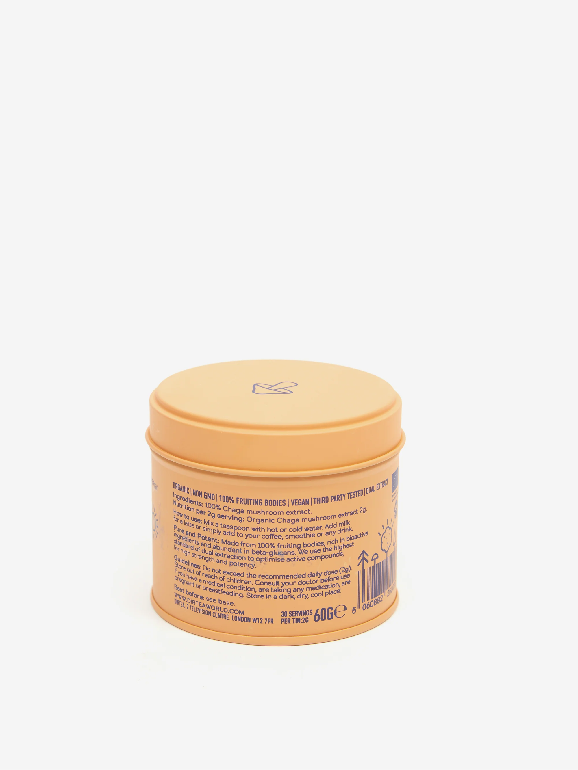 DIRTEA Chaga Mushroom Powder - Image 2