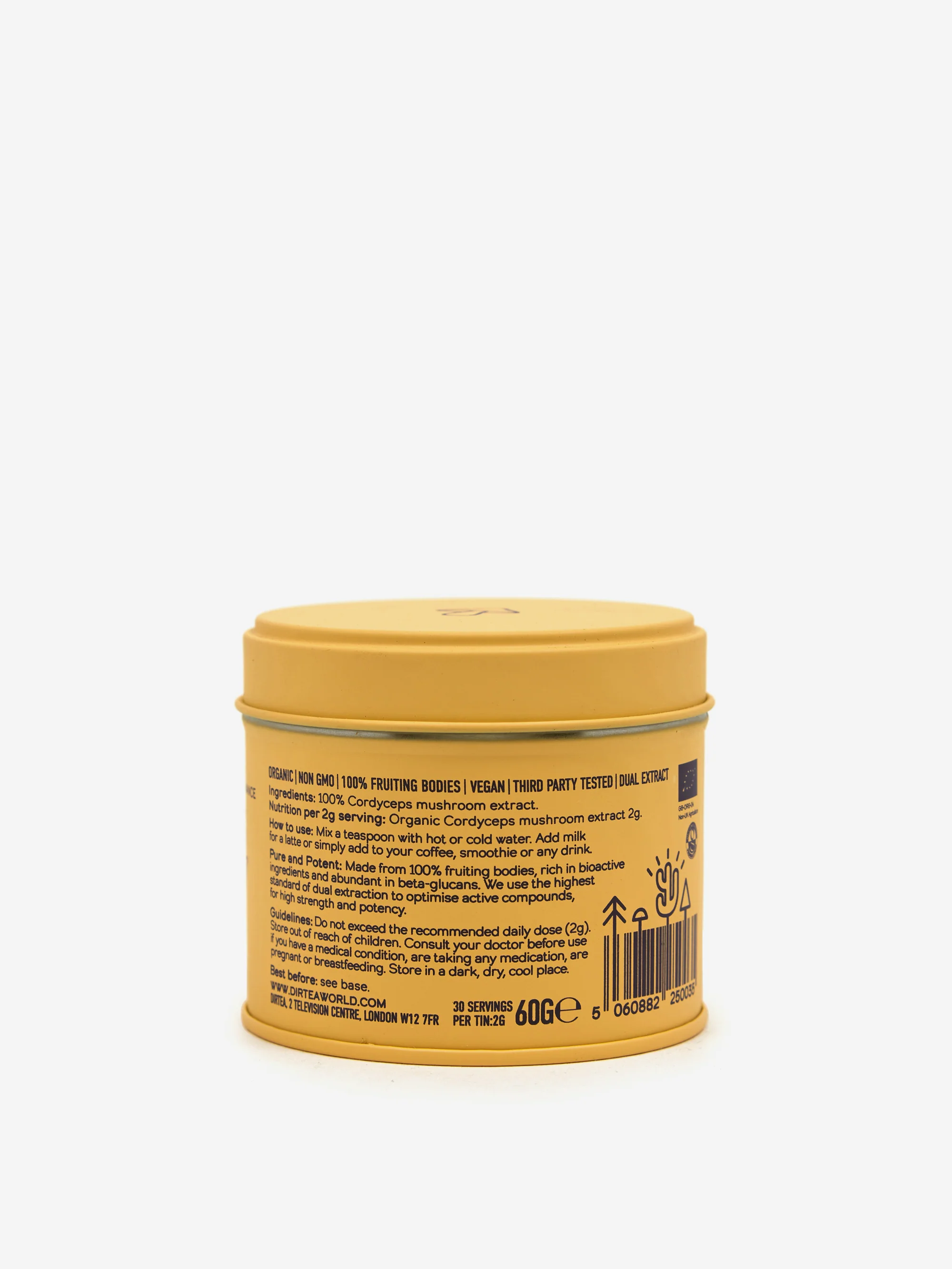 DIRTEA Cordyceps Mushroom Powder - Image 2