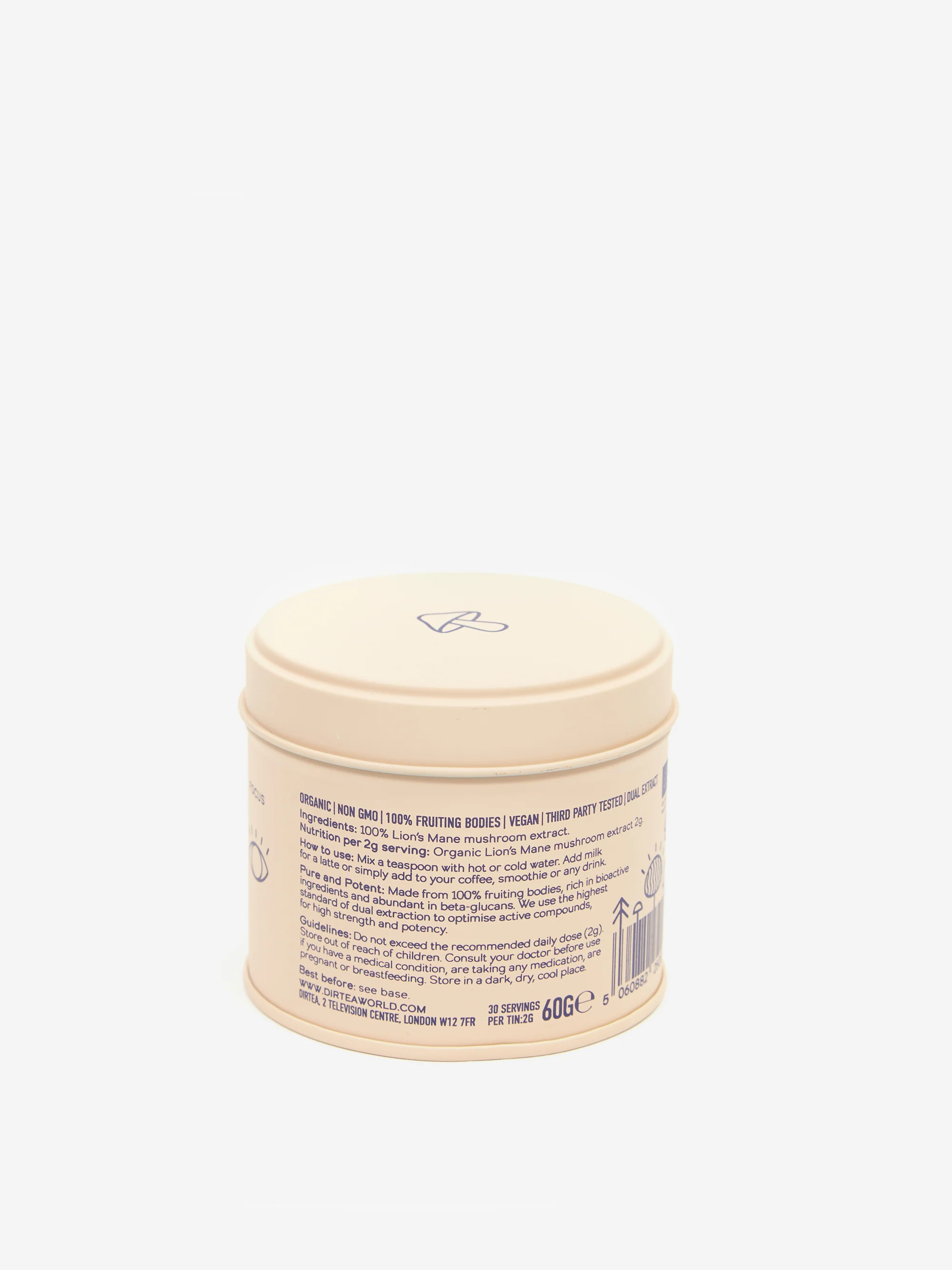 DIRTEA Lion's Mane Mushroom Powder - Image 2