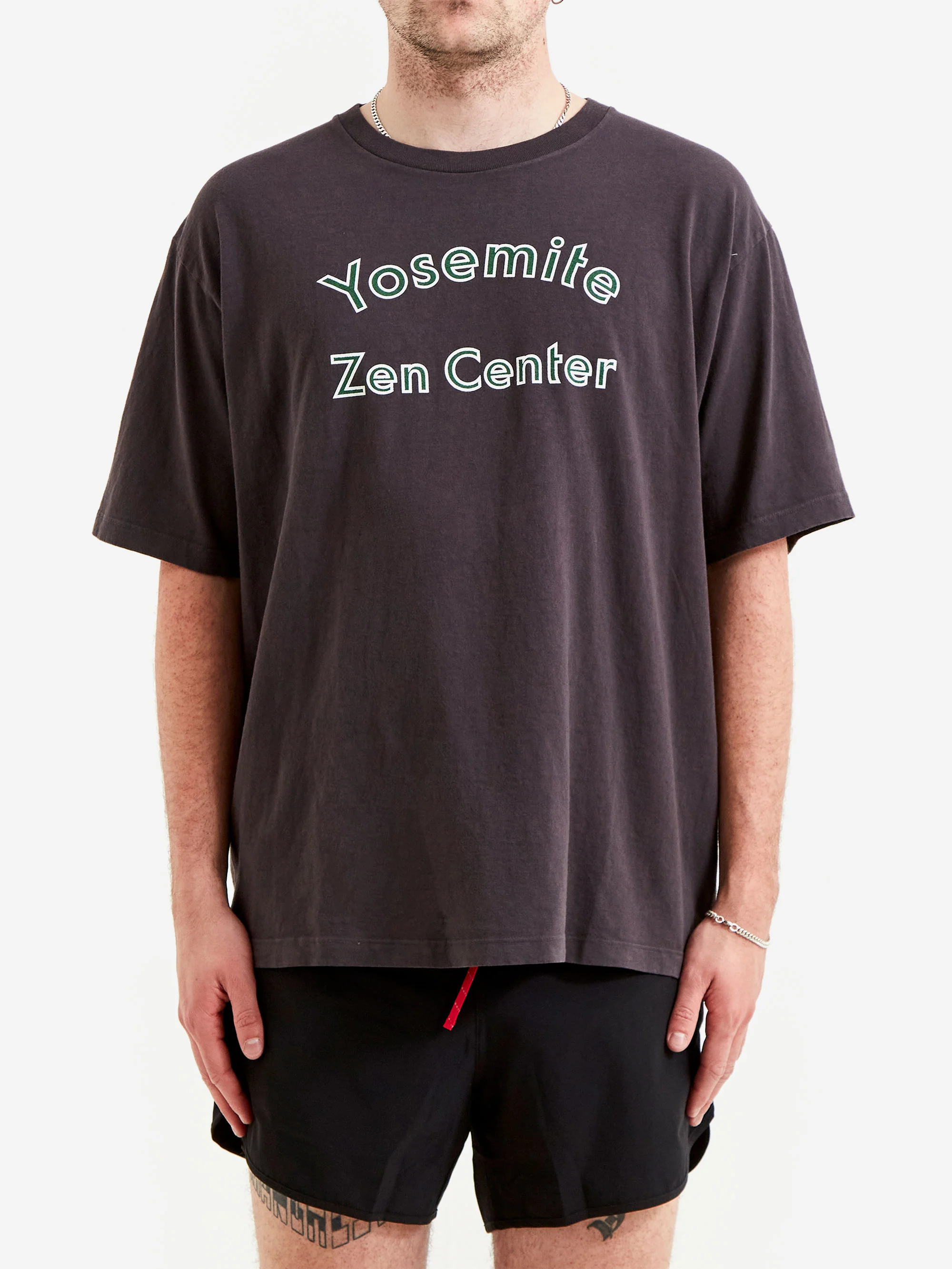 District Vision California Cotton Tee - Black Yosemite - Image 2