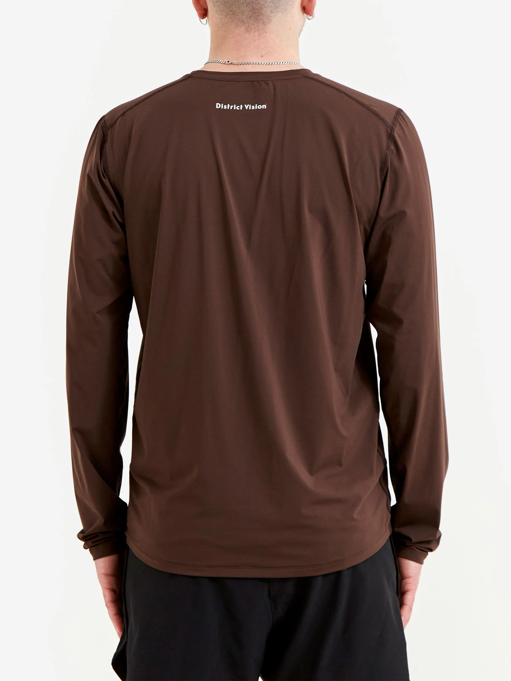District Vision Lightweight Long Sleeve Tee - Earth - Image 6
