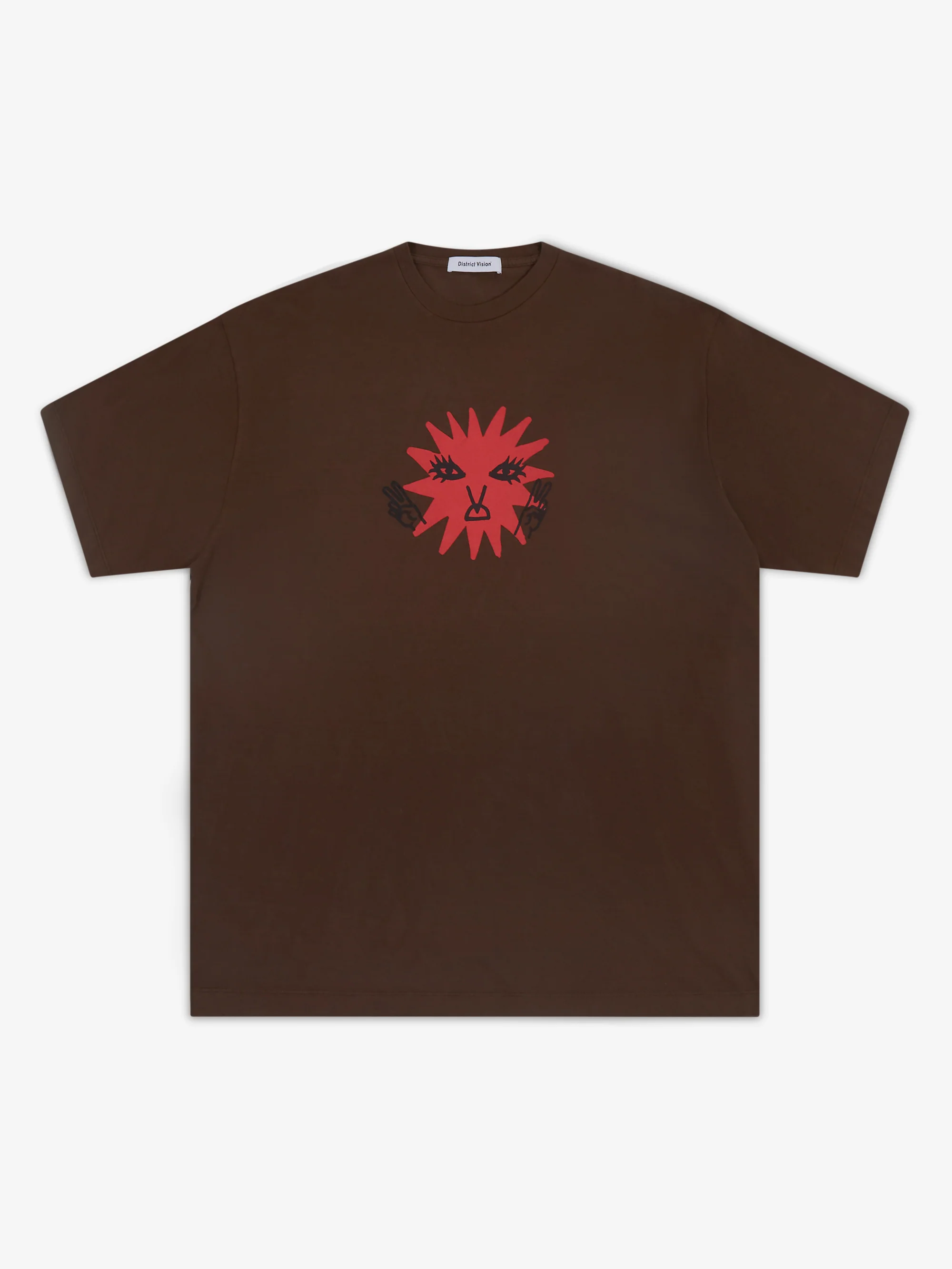District Vision Peace and Sunshine Tee - Brown